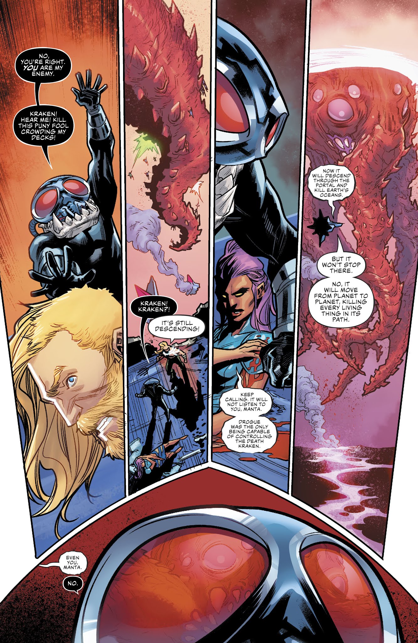 Read online Aquaman/Justice League: Drowned Earth Special comic -  Issue # Full - 32