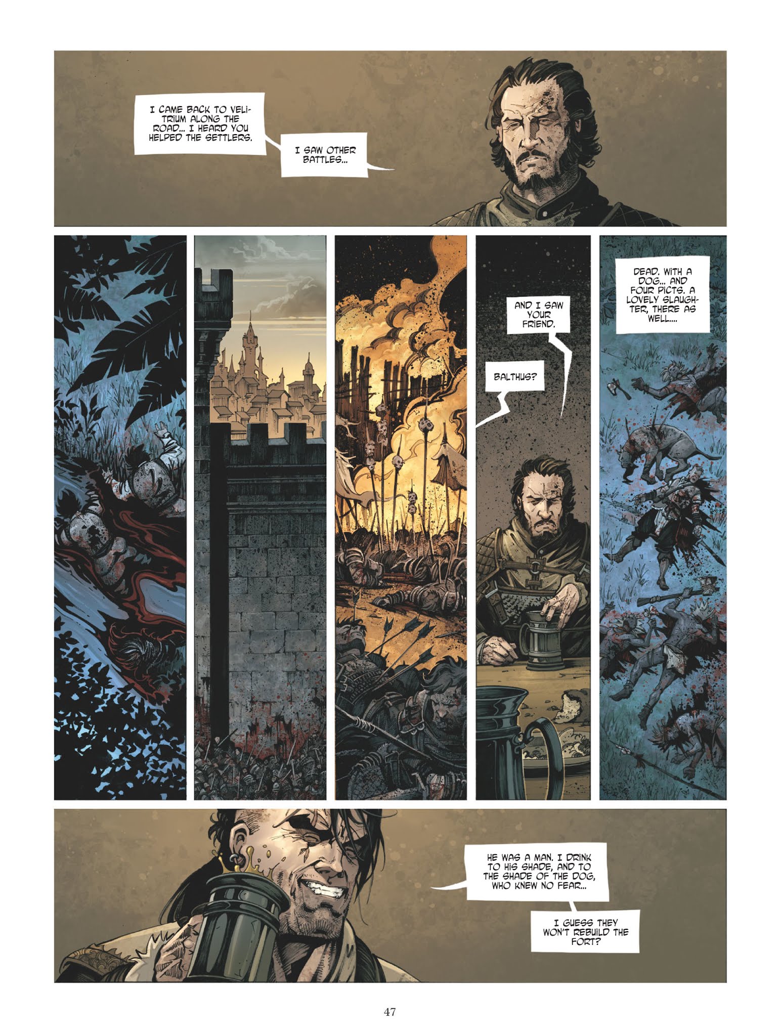 Read online Conan le Cimmérien - La Reine de la côte noire comic -  Issue #3 - 49
