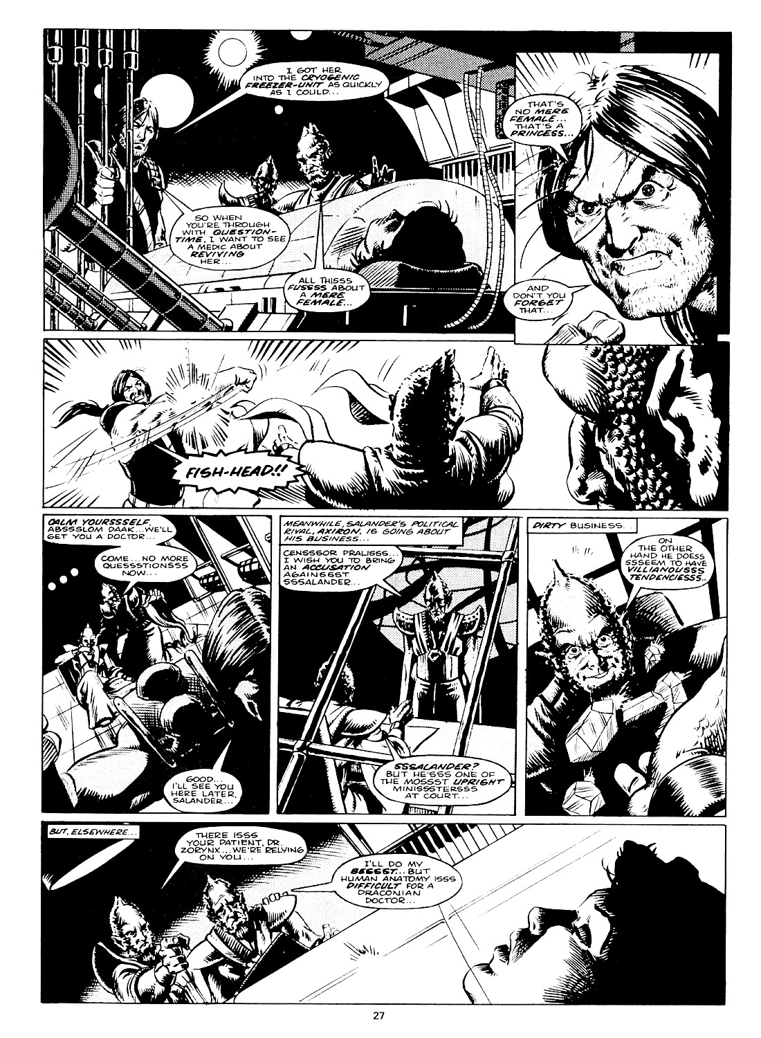 Read online Marvel Graphic Novel comic -  Issue #4 Abslom Daak, Dalek Killer - 27