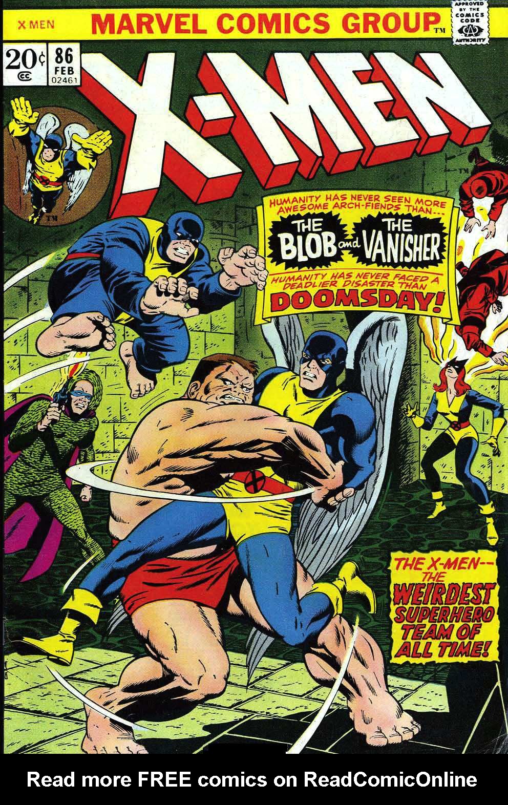 Read online Uncanny X-Men (1963) comic -  Issue #86 - 1