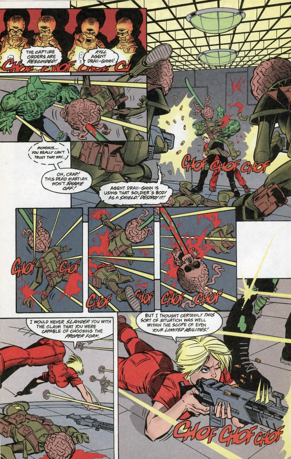 Mars Attacks The Savage Dragon issue 2 - Page 16