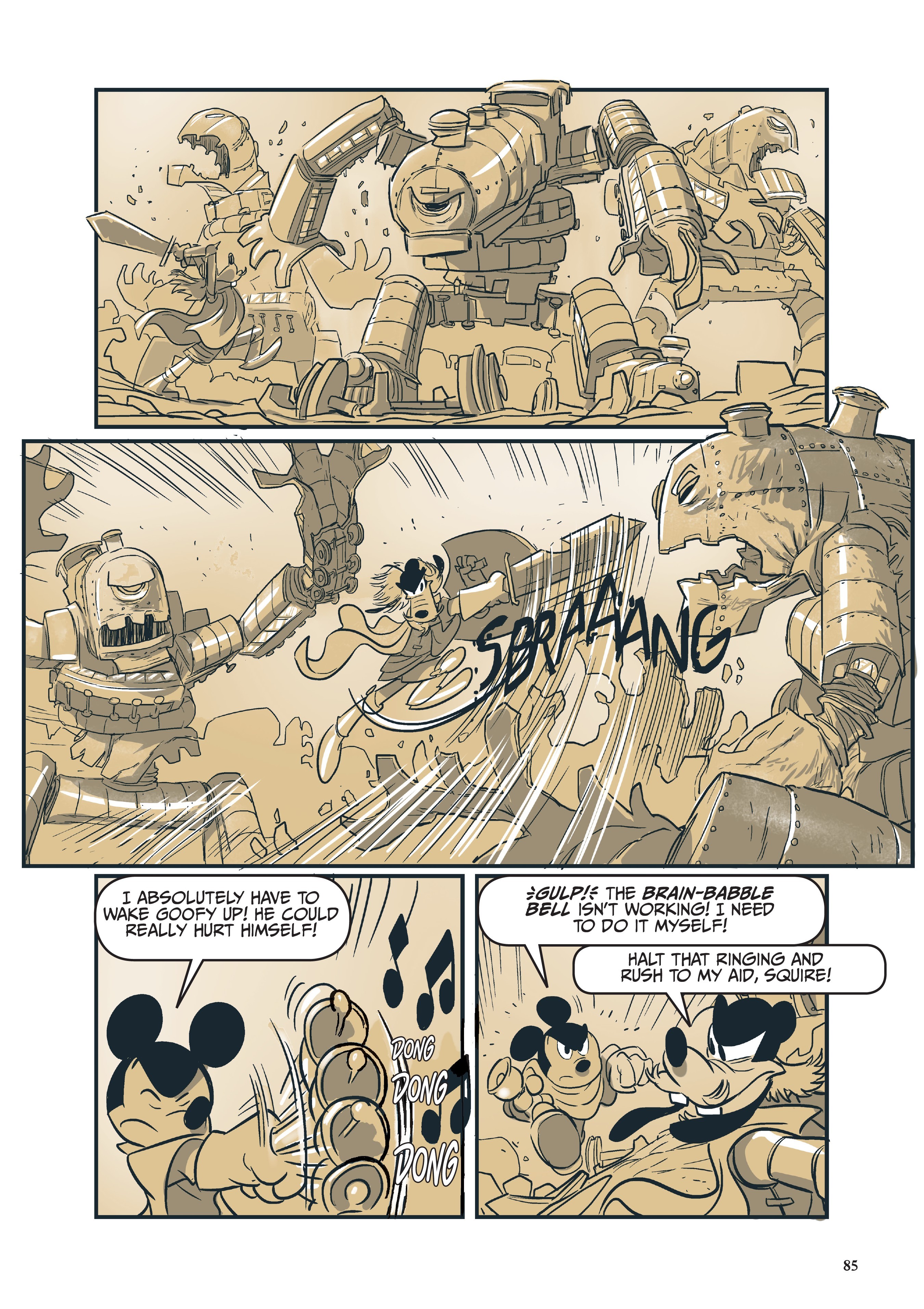 Read online Disney Don Quixote, Starring Goofy and Mickey Mouse comic -  Issue # TPB - 86