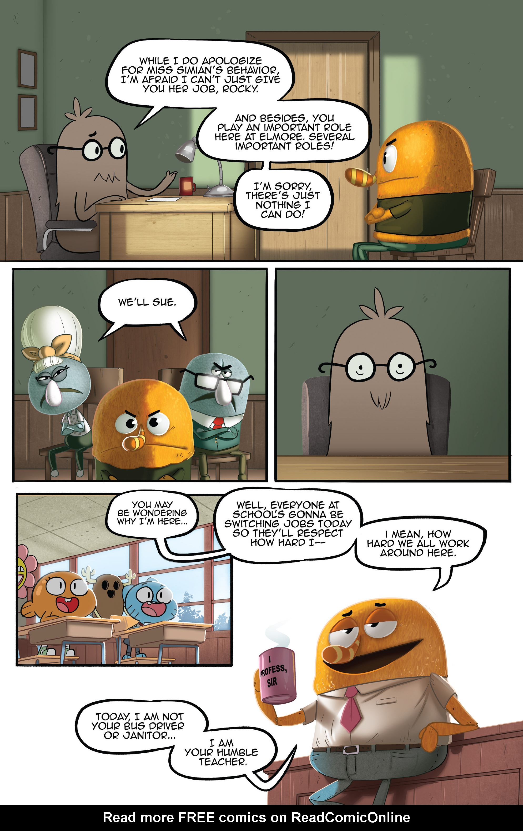 Read online The Amazing World of Gumball comic -  Issue #4 - 4