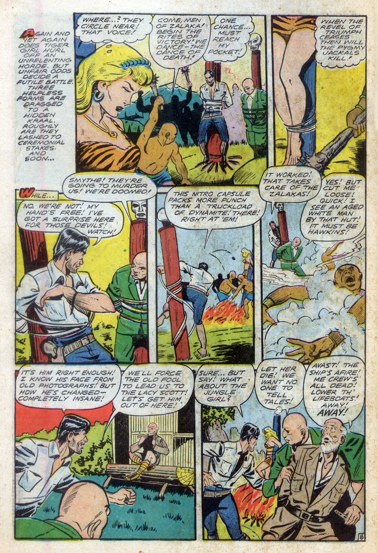 Read online Fight Comics comic -  Issue #58 - 10