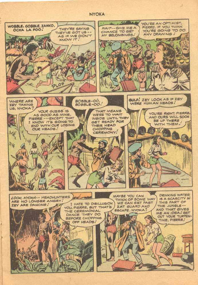 Read online Nyoka the Jungle Girl (1945) comic -  Issue #19 - 17