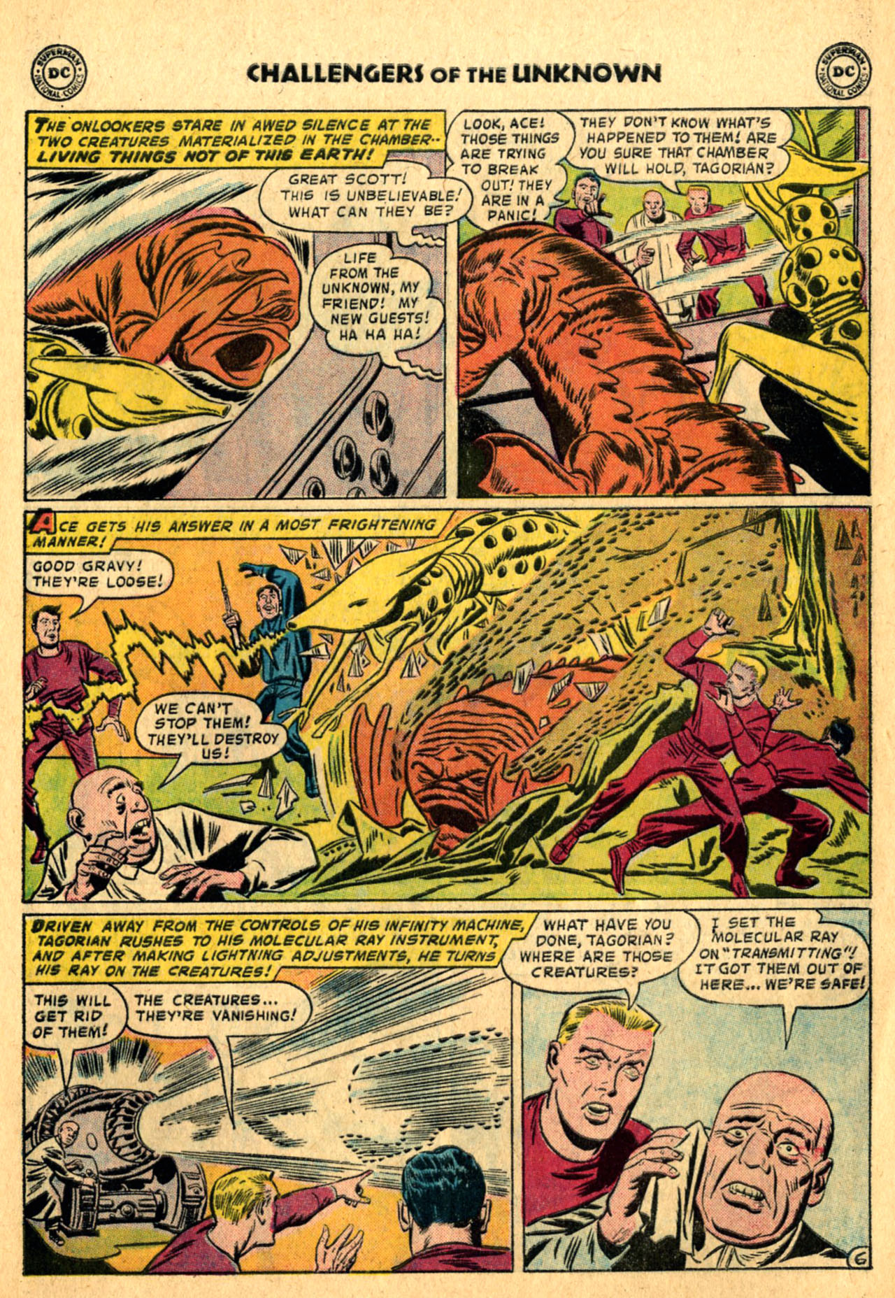 Read online Challengers of the Unknown (1958) comic -  Issue #1 - 9