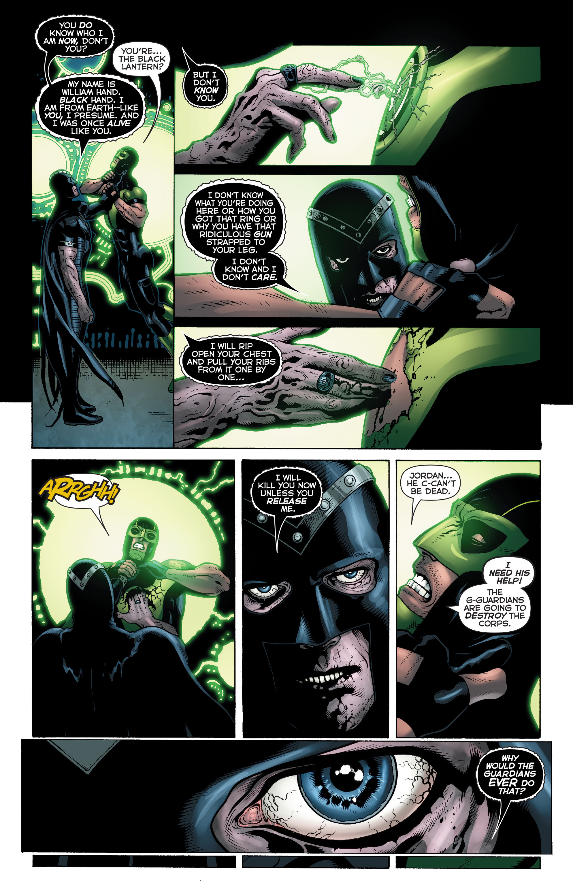 Read online Green Lantern: The Wrath of the First Lantern comic -  Issue # TPB - 13