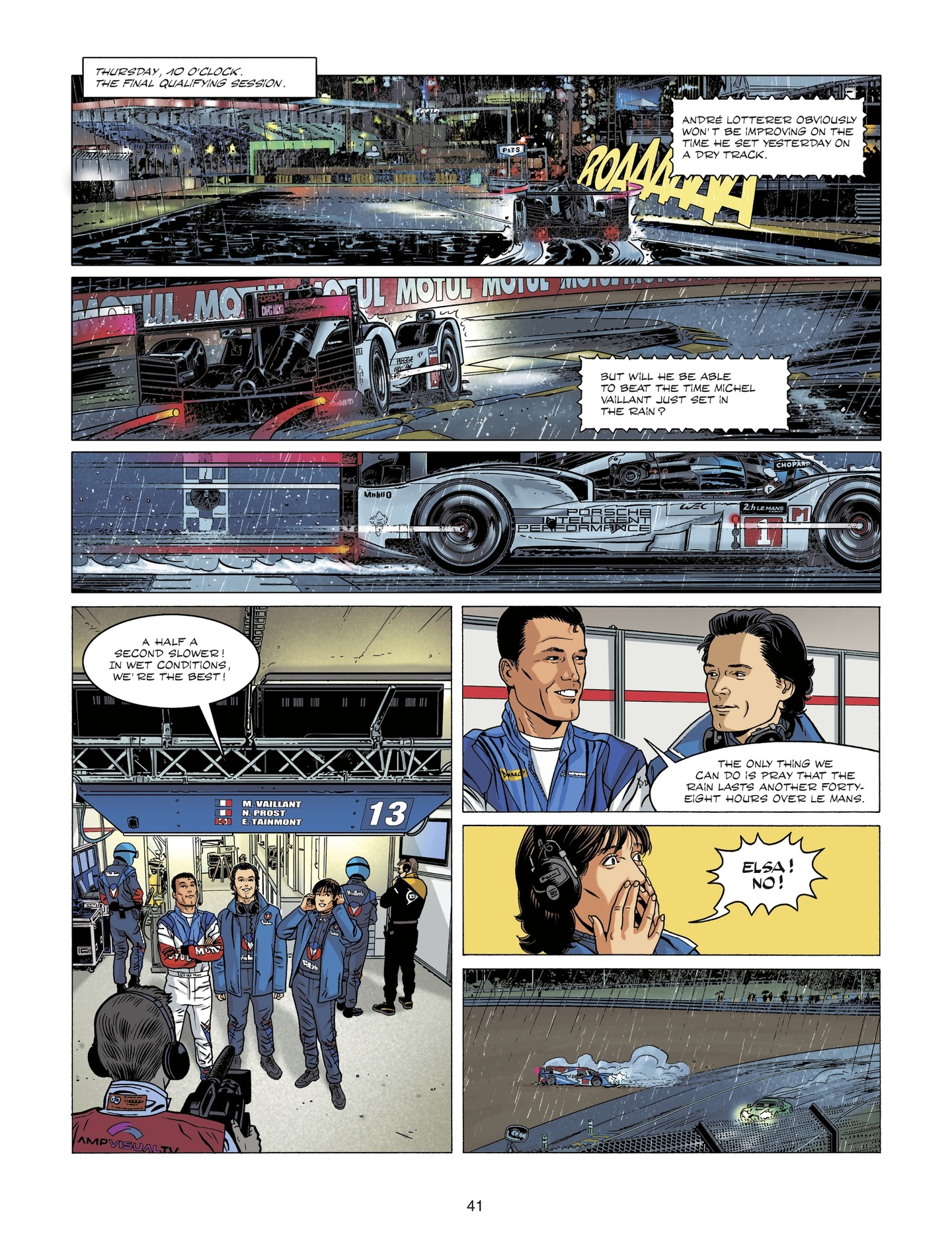 Read online Michel Vaillant comic -  Issue #6 - 41