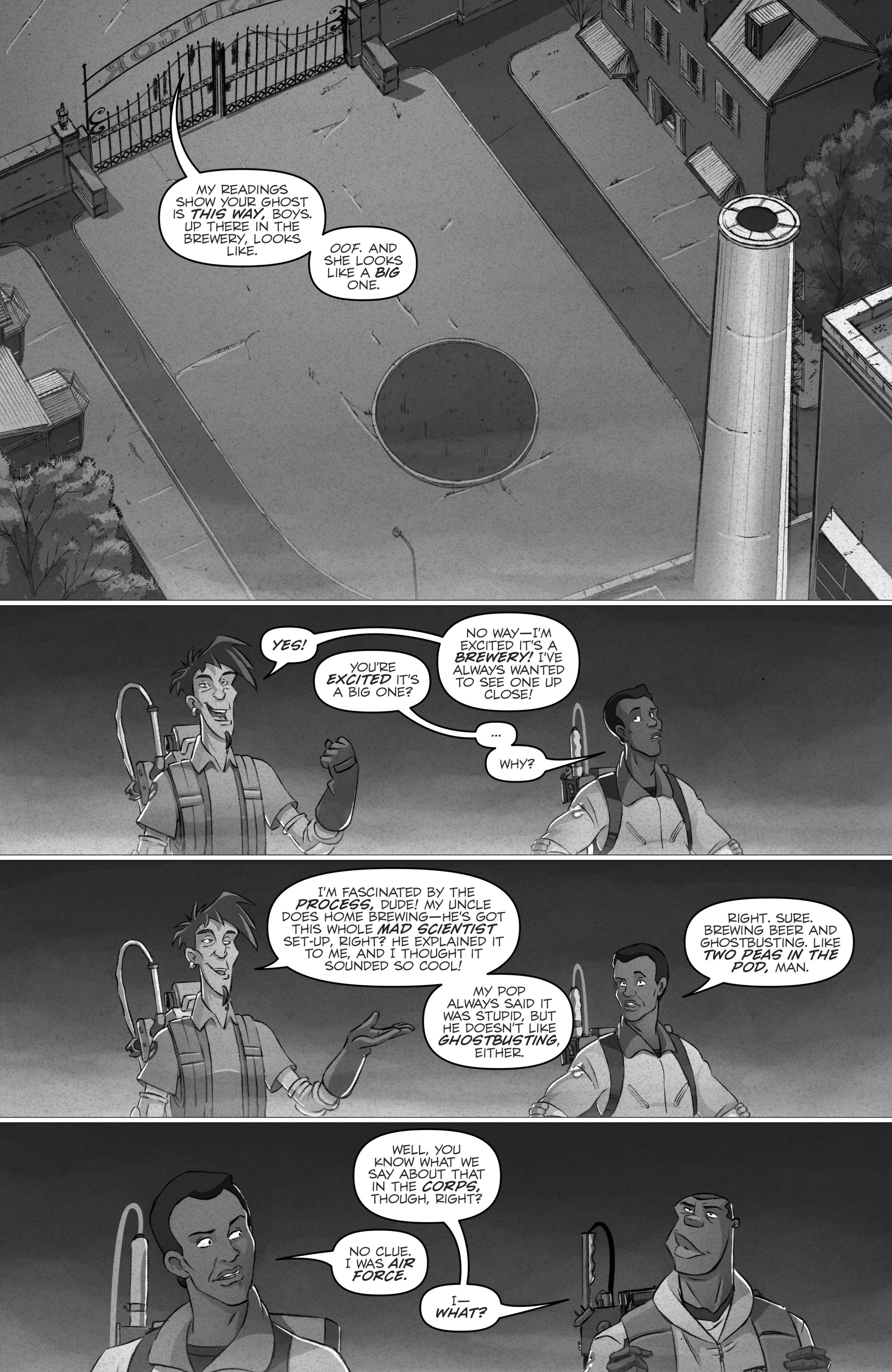 Read online Ghostbusters: Crossing Over comic -  Issue # _TPB - 119