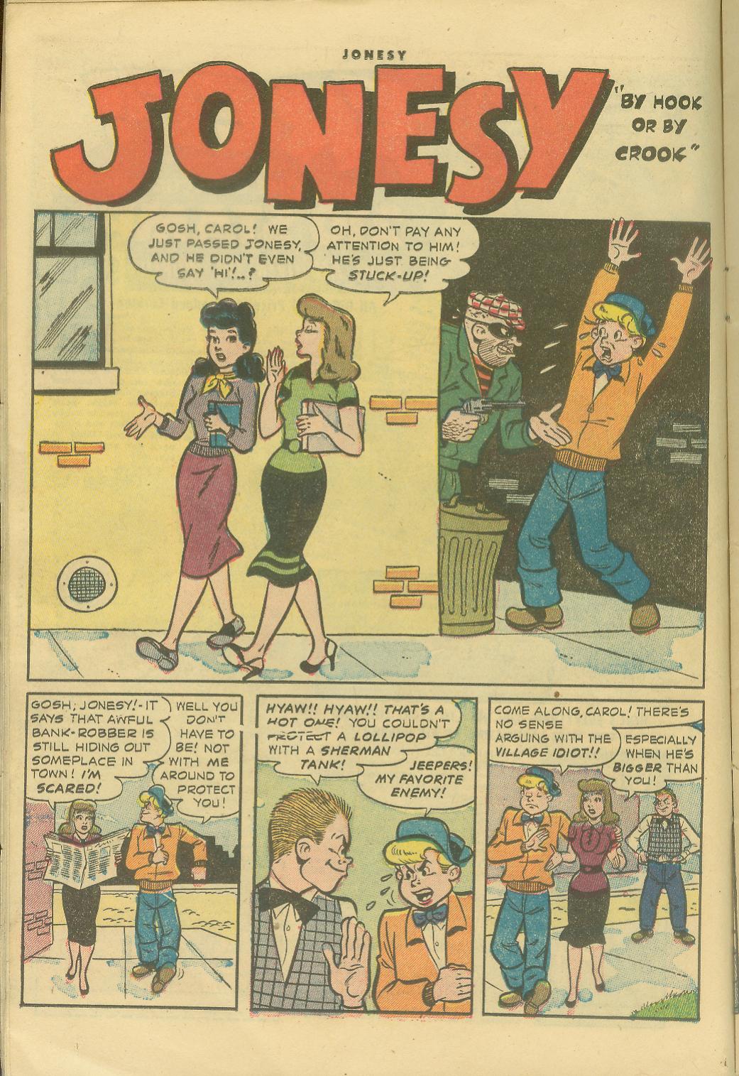 Read online Jonesy (1953) comic -  Issue #4 - 14