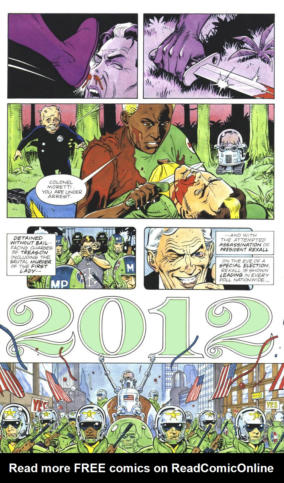 Read online Martha Washington Saves the World comic -  Issue #1 - 204