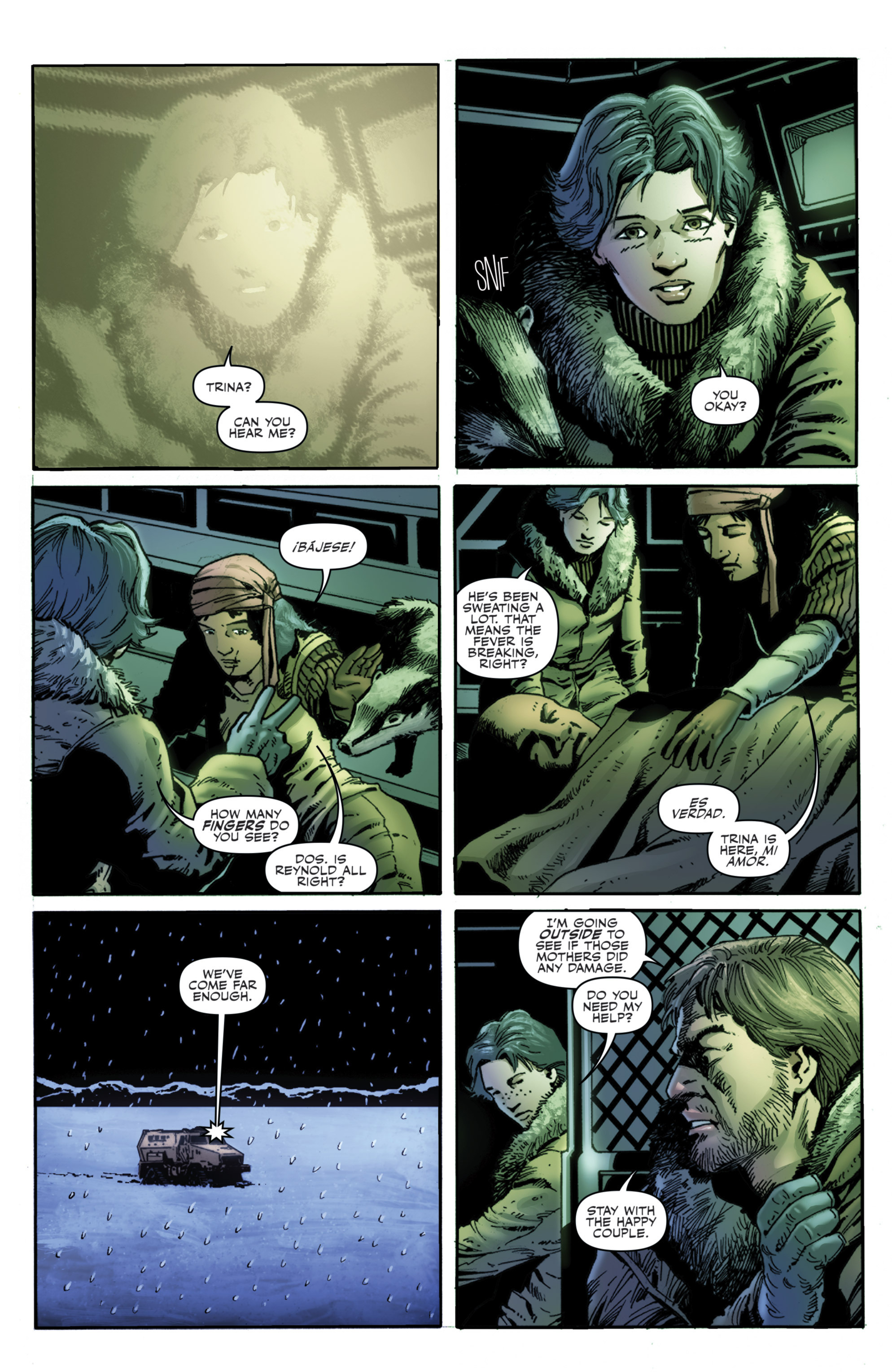 Read online Winterworld: Frozen Fleet comic -  Issue #1 - 13