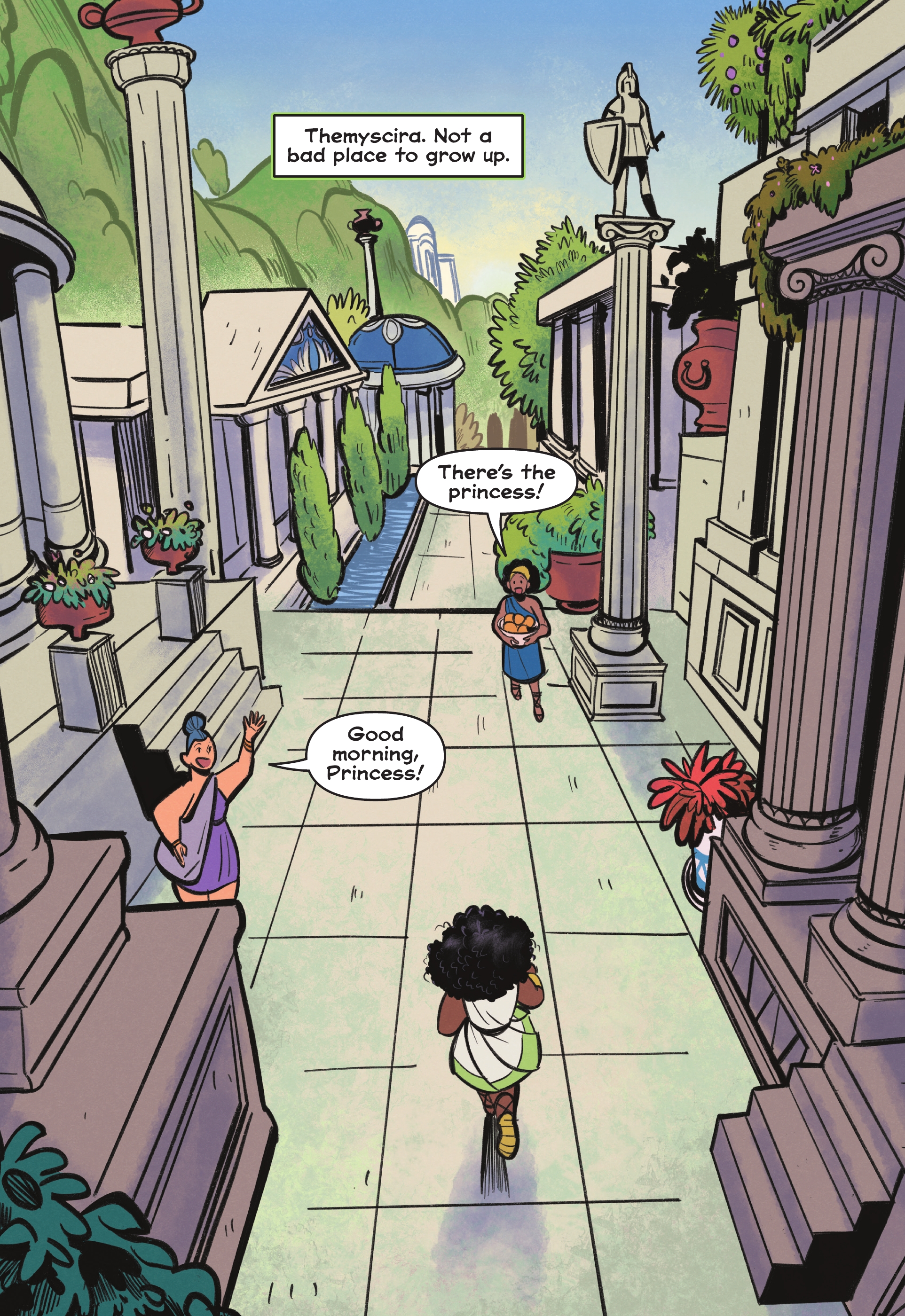 Read online Diana and Nubia: Princesses of the Amazons comic -  Issue # TPB (Part 1) - 7