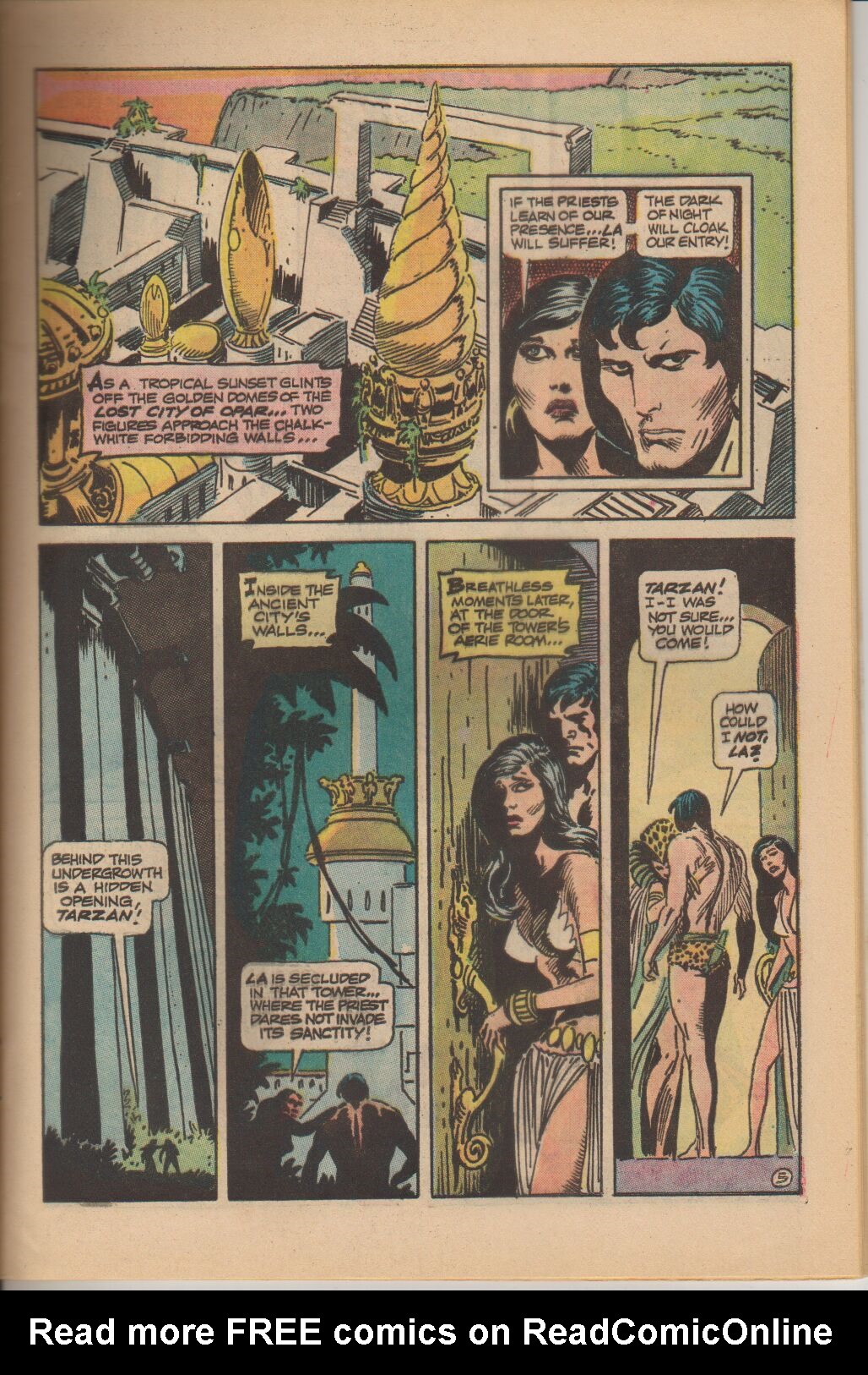 Read online Tarzan (1972) comic -  Issue #224 - 6