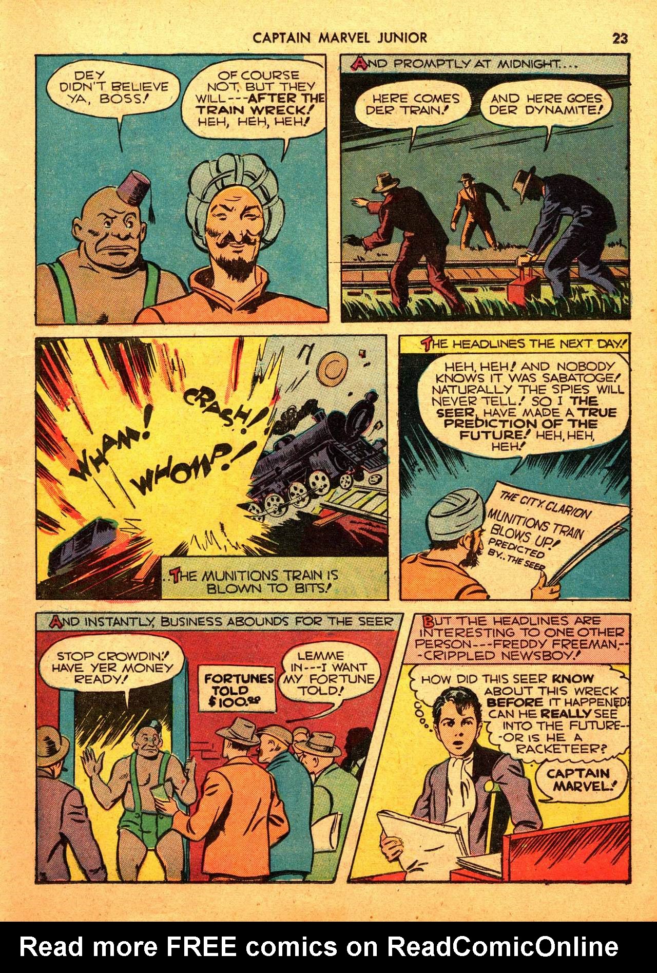Read online Captain Marvel, Jr. comic -  Issue #108 - 25