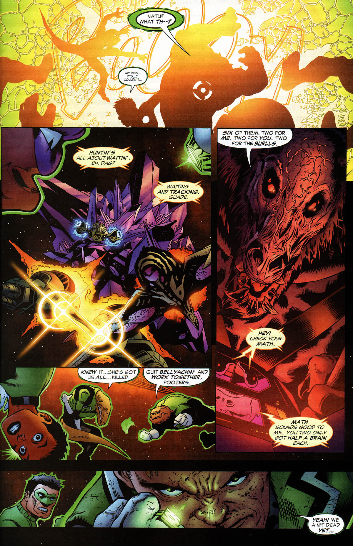 Read online Green Lantern Corps: Recharge comic -  Issue #4 - 17