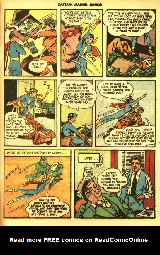 Read online Captain Marvel, Jr. comic -  Issue #39 - 29