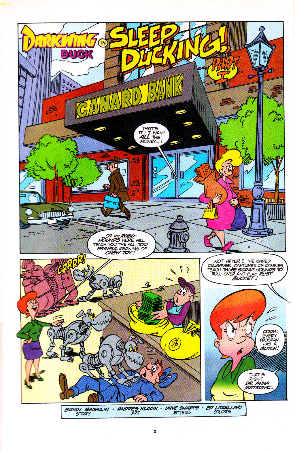 Read online The Disney Afternoon comic -  Issue #2 - 4