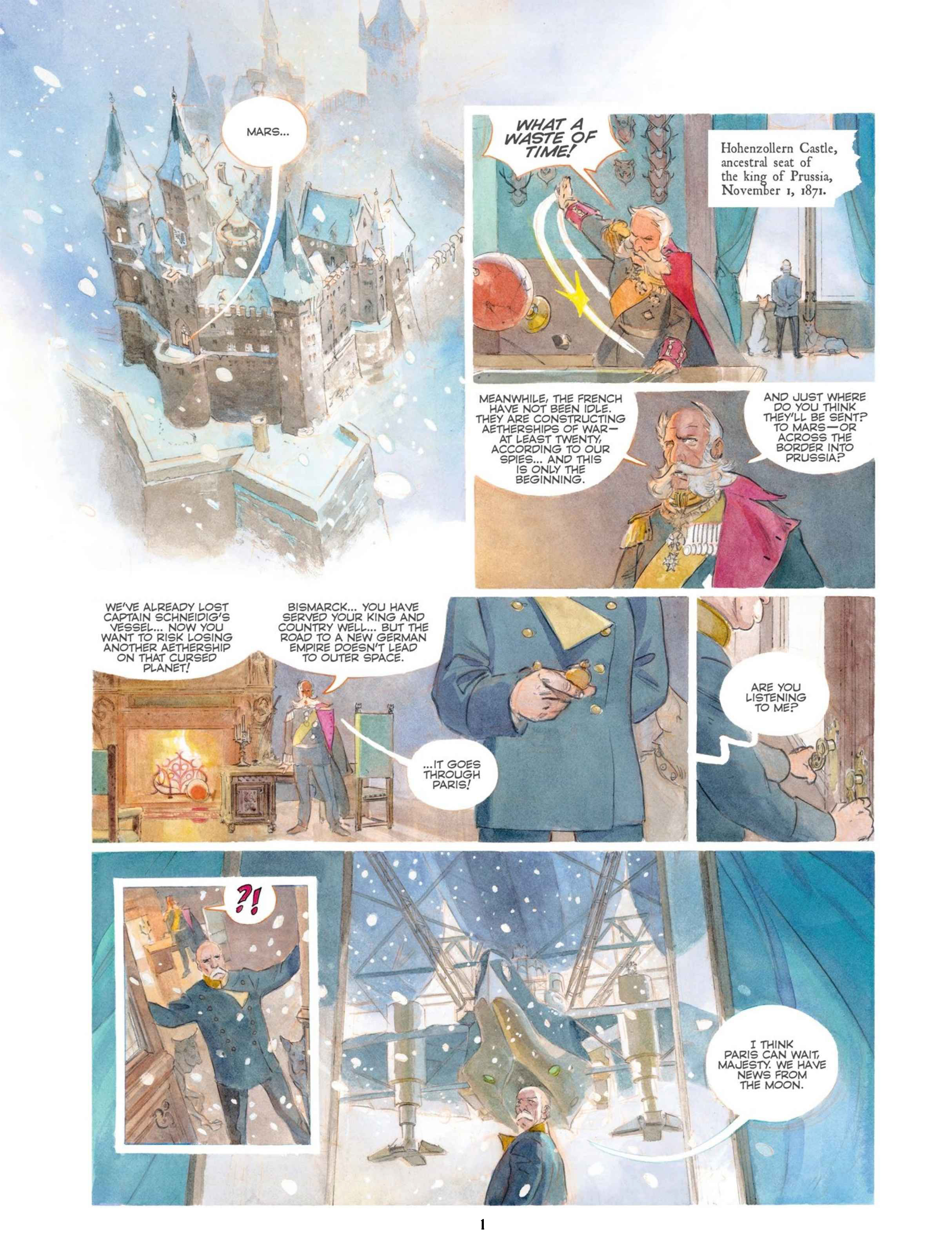 Read online Castle In the Stars: The Space Race of 1869 comic -  Issue #Castle In the Stars TPB A Frenchman on Mars - 6