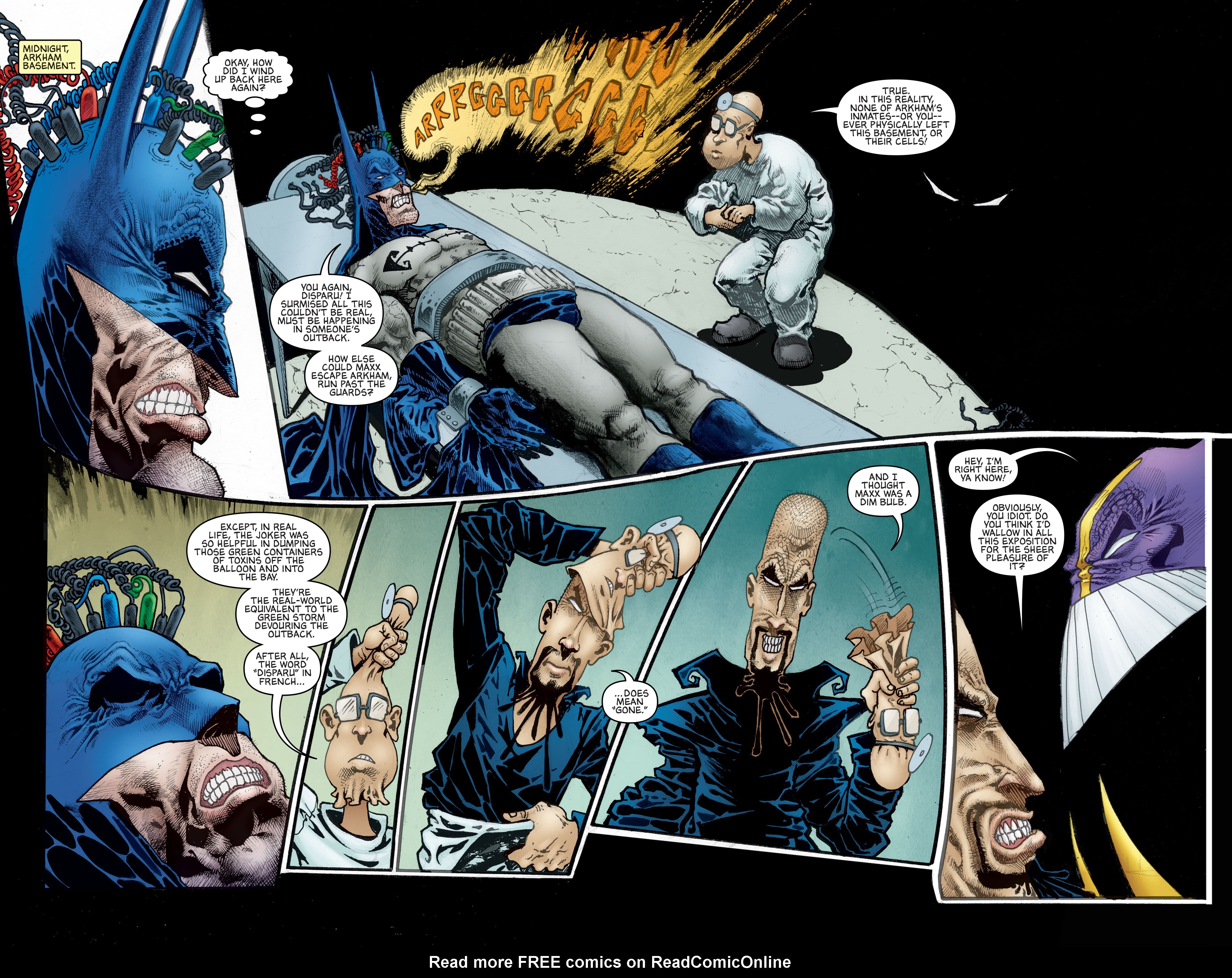 Read online Batman/The Maxx: Arkham Dreams comic -  Issue #5 - 10