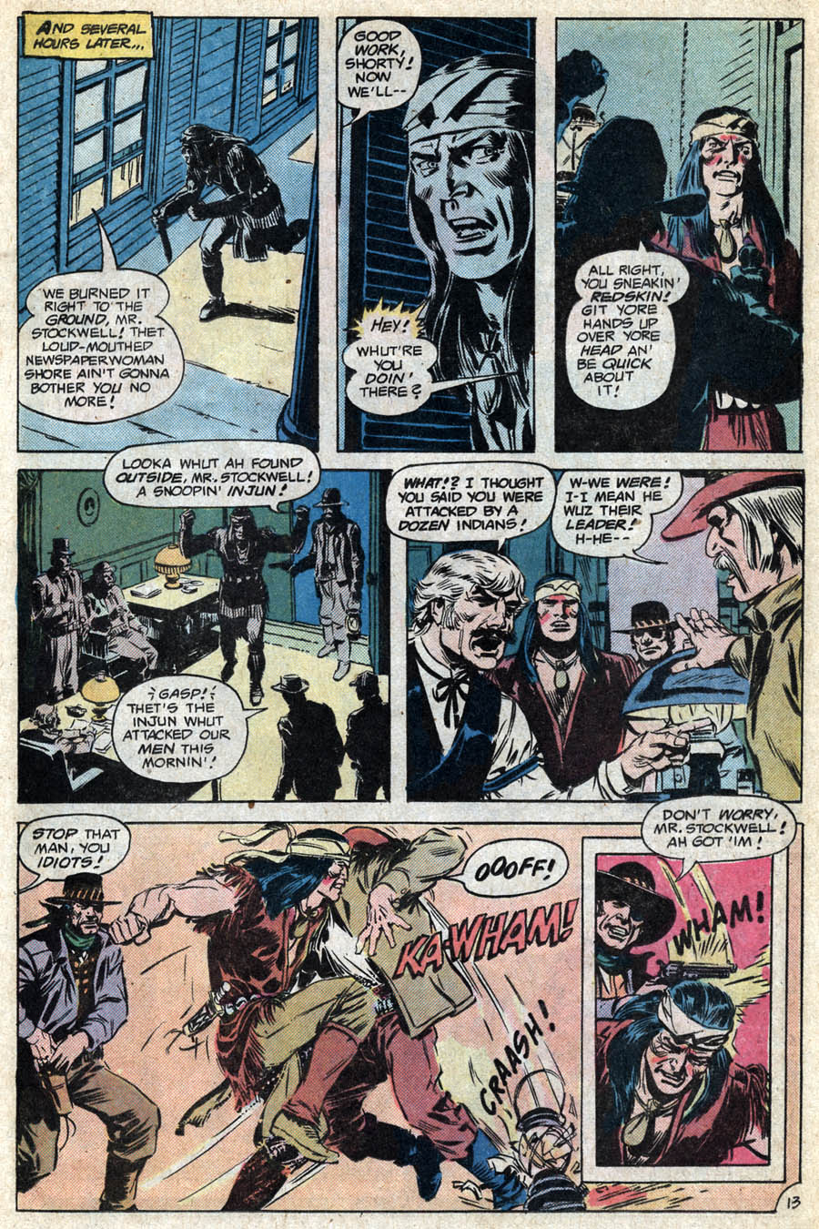 Read online Weird Western Tales (1972) comic -  Issue #40 - 14
