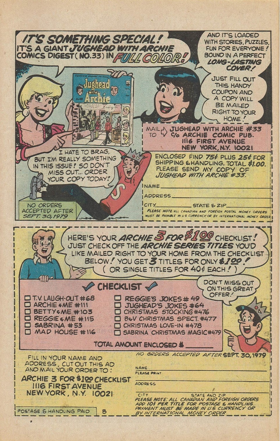 Read online Archie's Joke Book Magazine comic -  Issue #257 - 27
