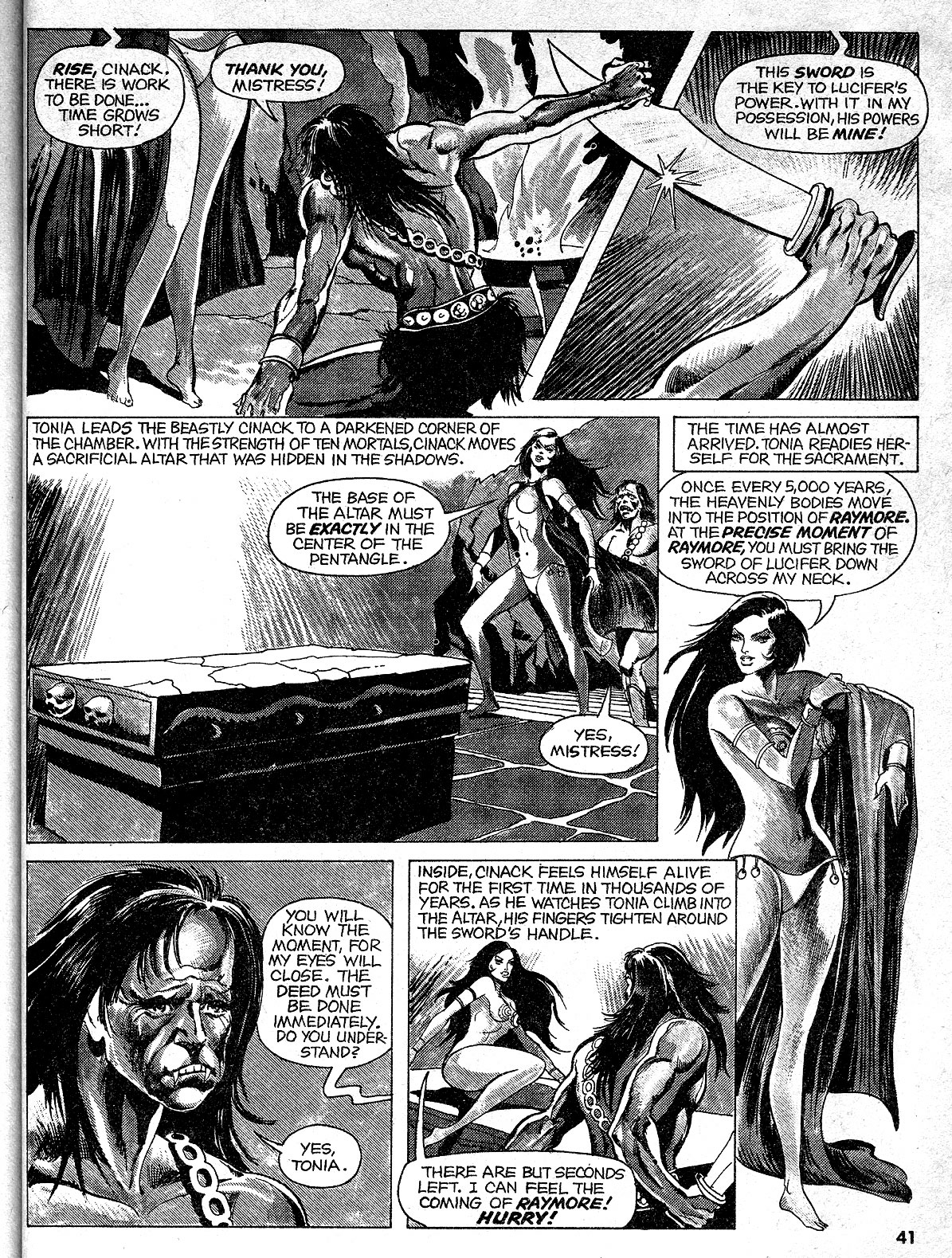 Read online Nightmare (1970) comic -  Issue #7 - 41