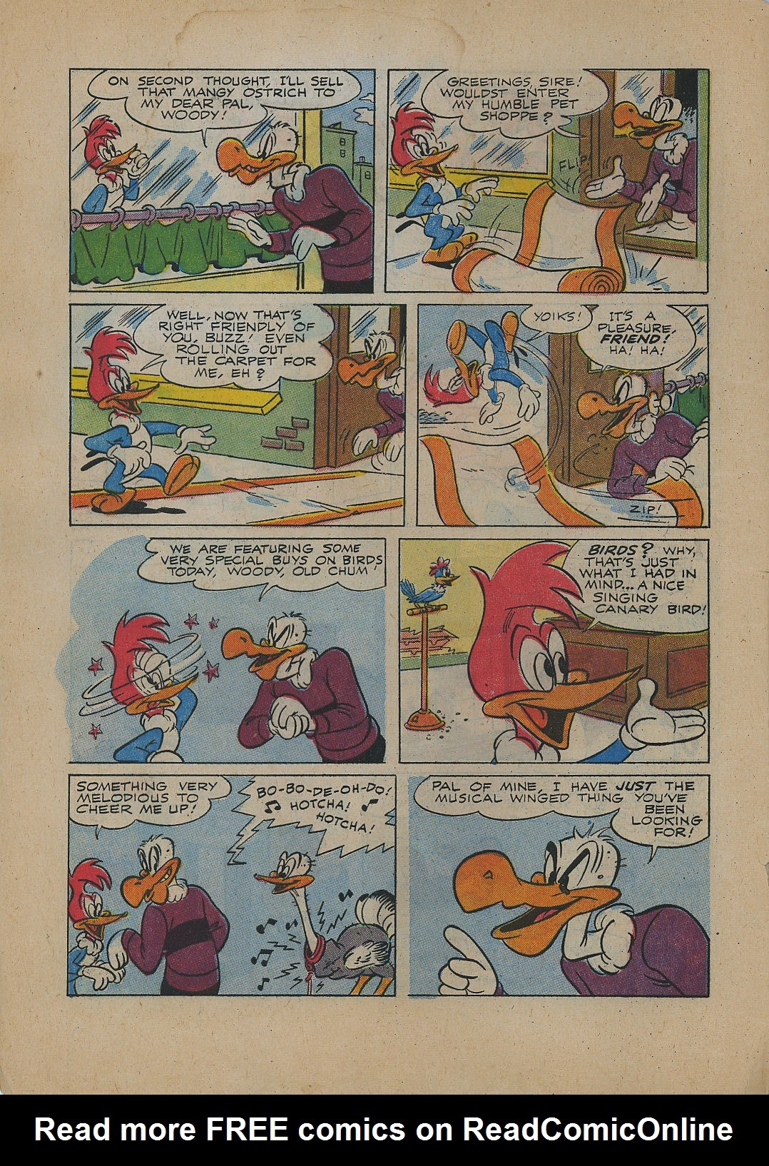 Read online Walter Lantz Woody Woodpecker (1952) comic -  Issue #18 - 4