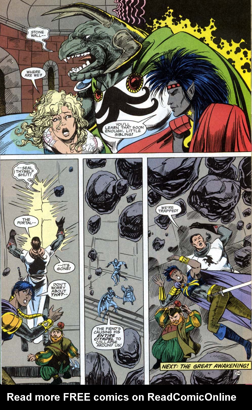 Read online Advanced Dungeons & Dragons comic -  Issue #3 - 24