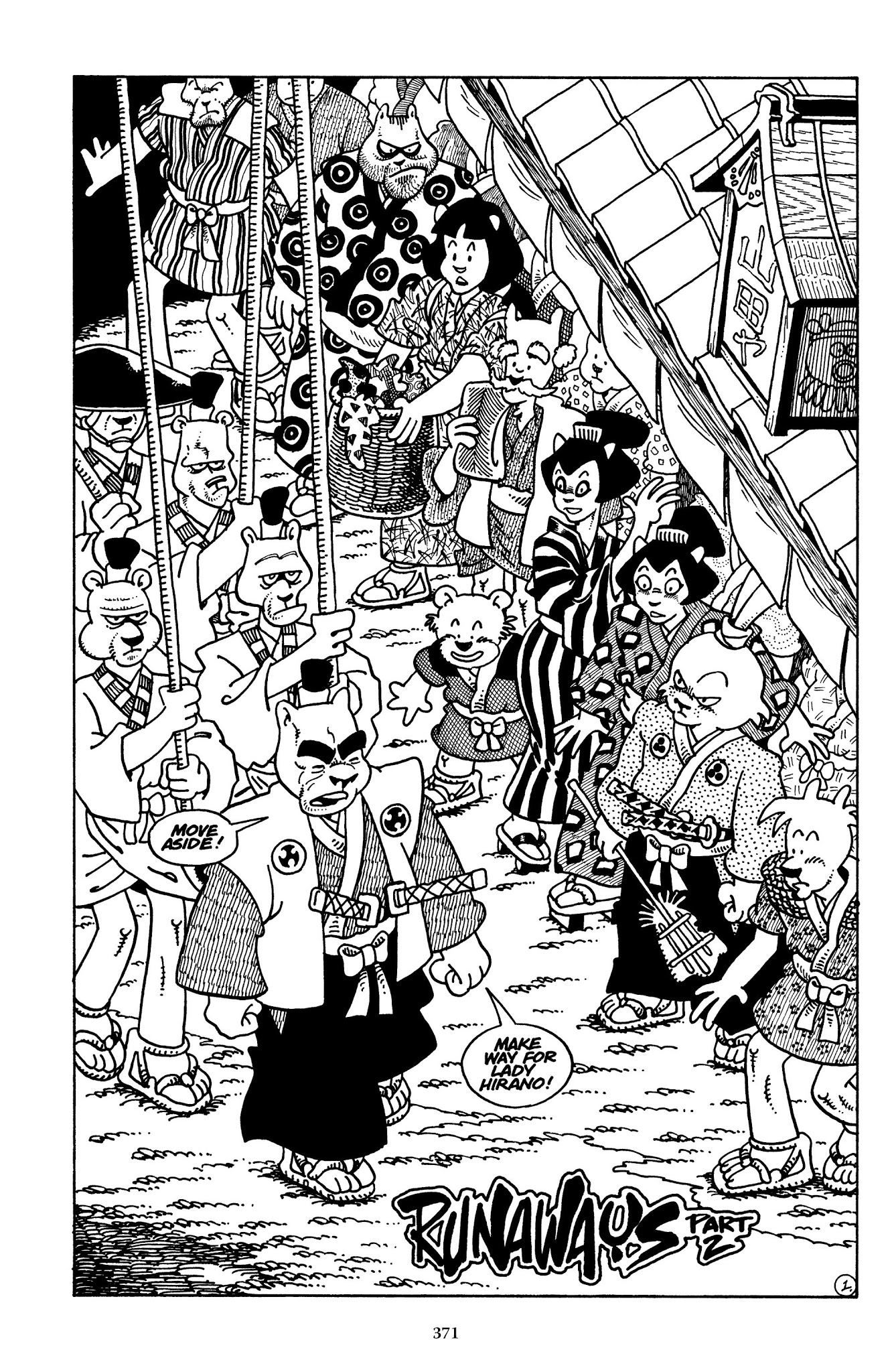 Read online The Usagi Yojimbo Saga comic -  Issue # TPB 1 - 363