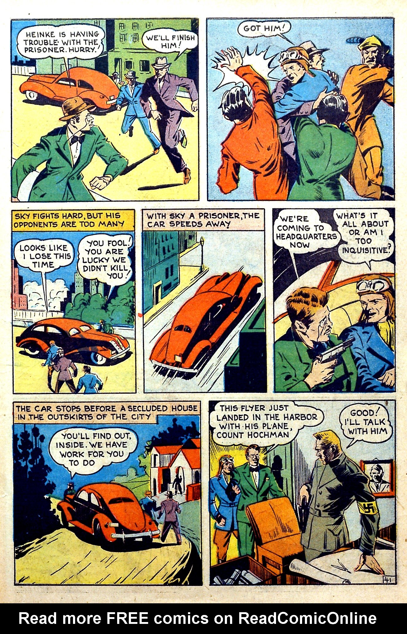 Read online Super-Mystery Comics comic -  Issue #8 - 43