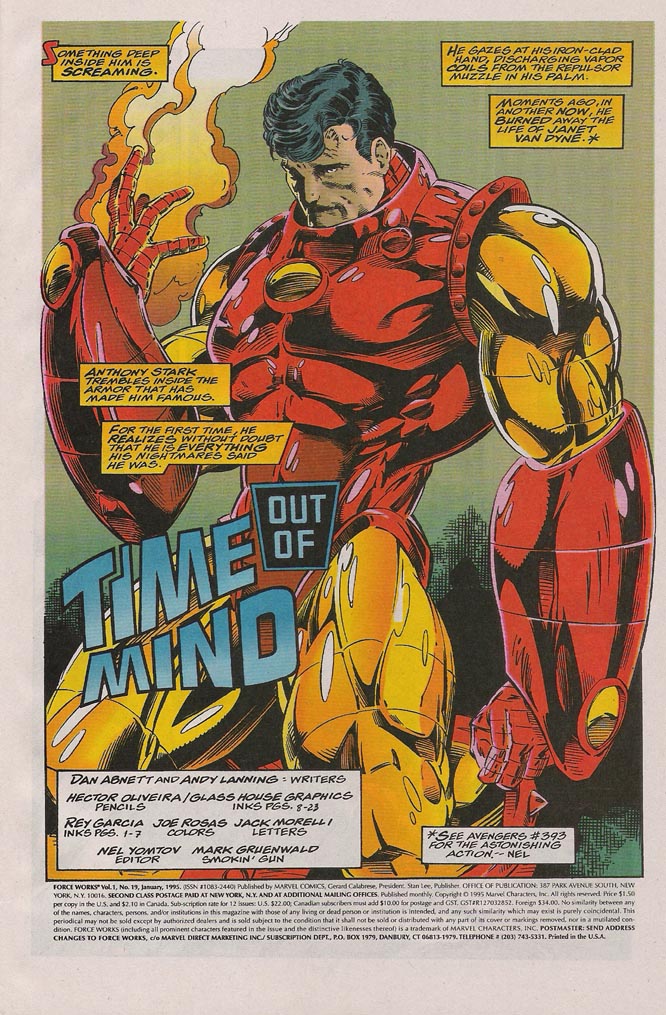 Read online Force Works comic -  Issue #19 - 2