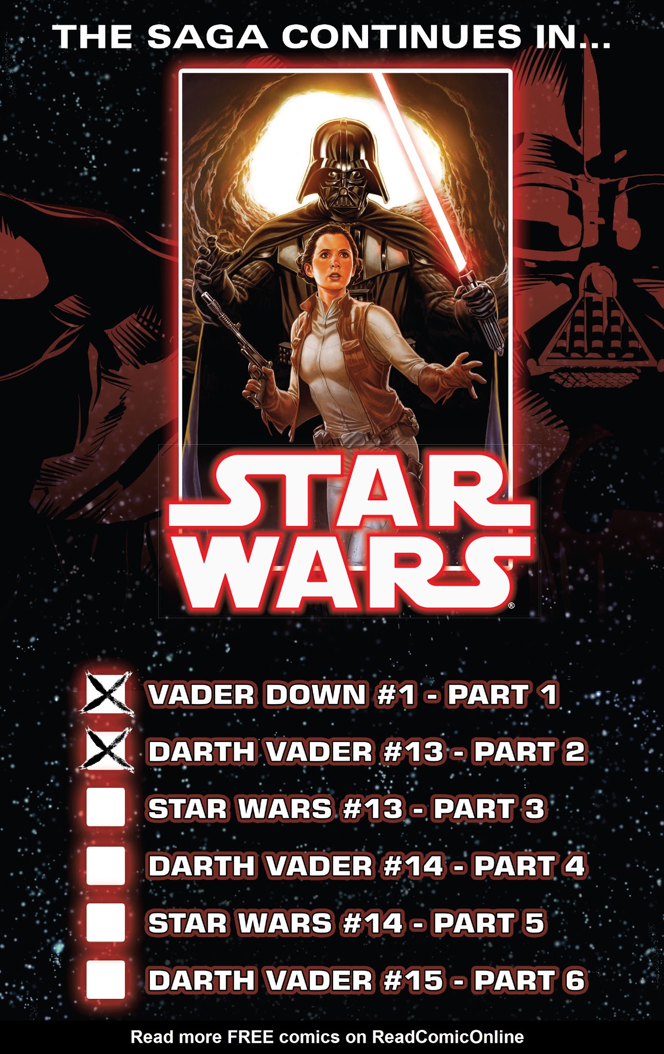 Read online Star Wars: Vader Down comic -  Issue # TPB - 56