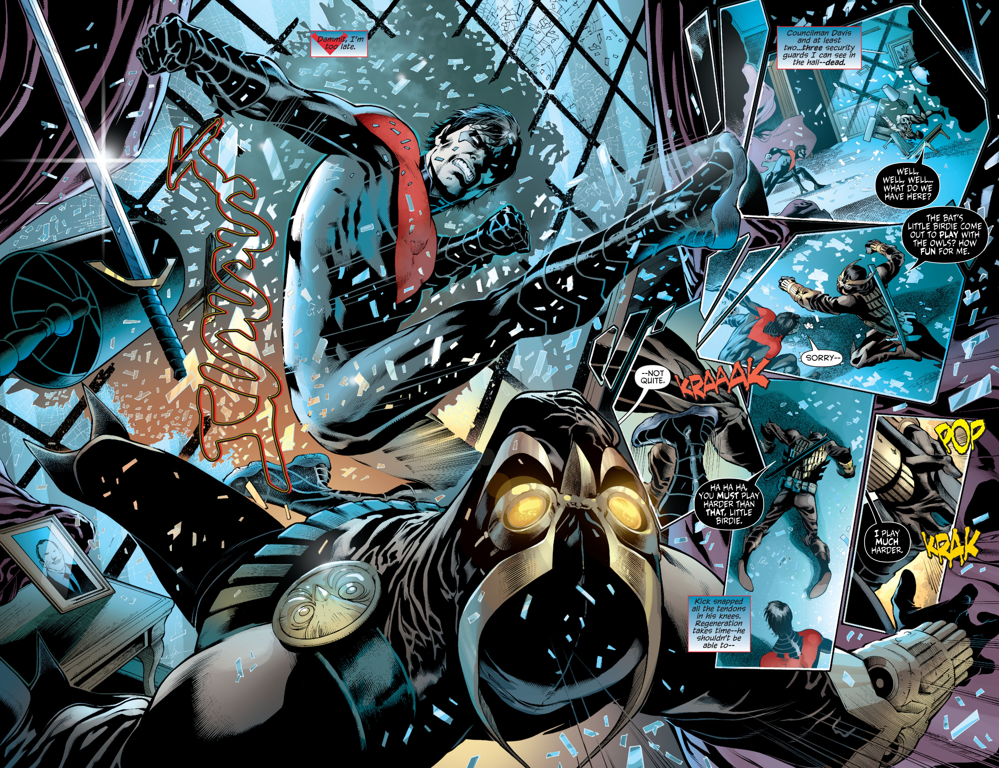 Read online Batman: Night of the Owls comic -  Issue # Full - 129