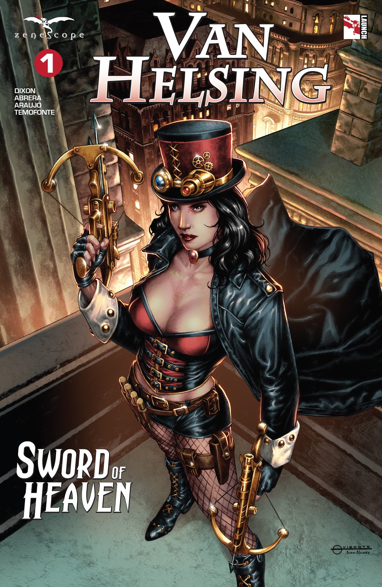 Read online Van Helsing: Sword of Heaven comic -  Issue #1 - 1