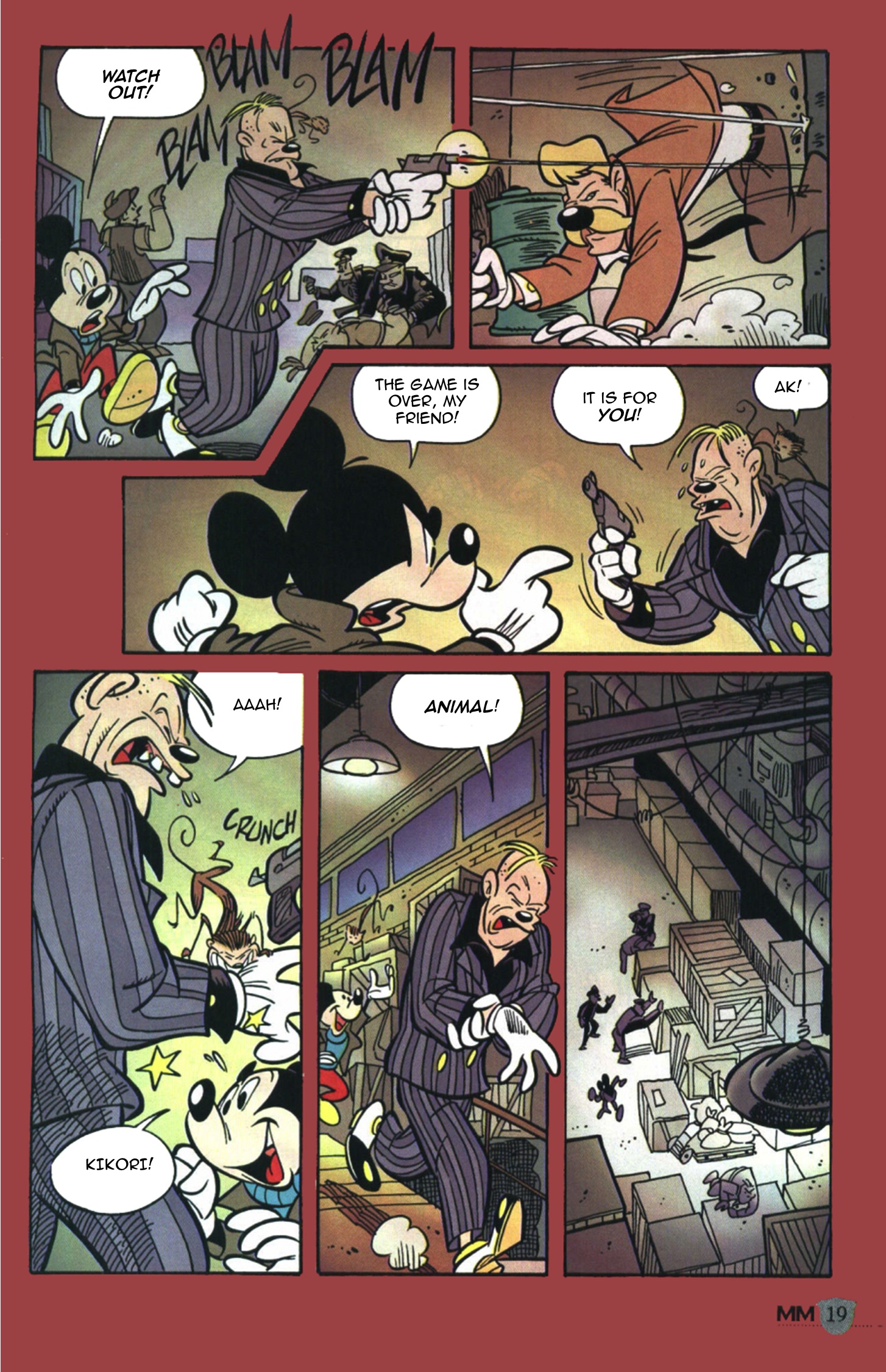 Read online Mickey Mouse Mystery Magazine comic -  Issue #2 - 19