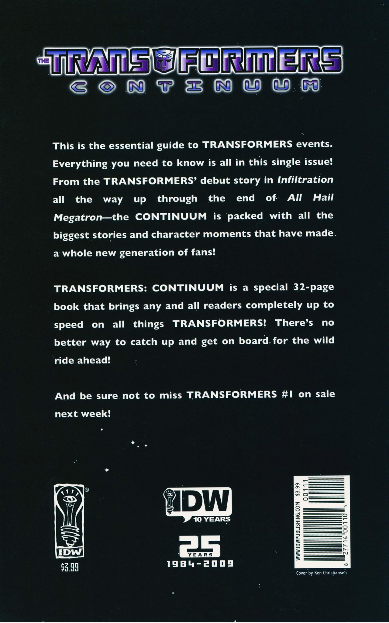 Read online The Transformers Continuum comic -  Issue # Full - 30