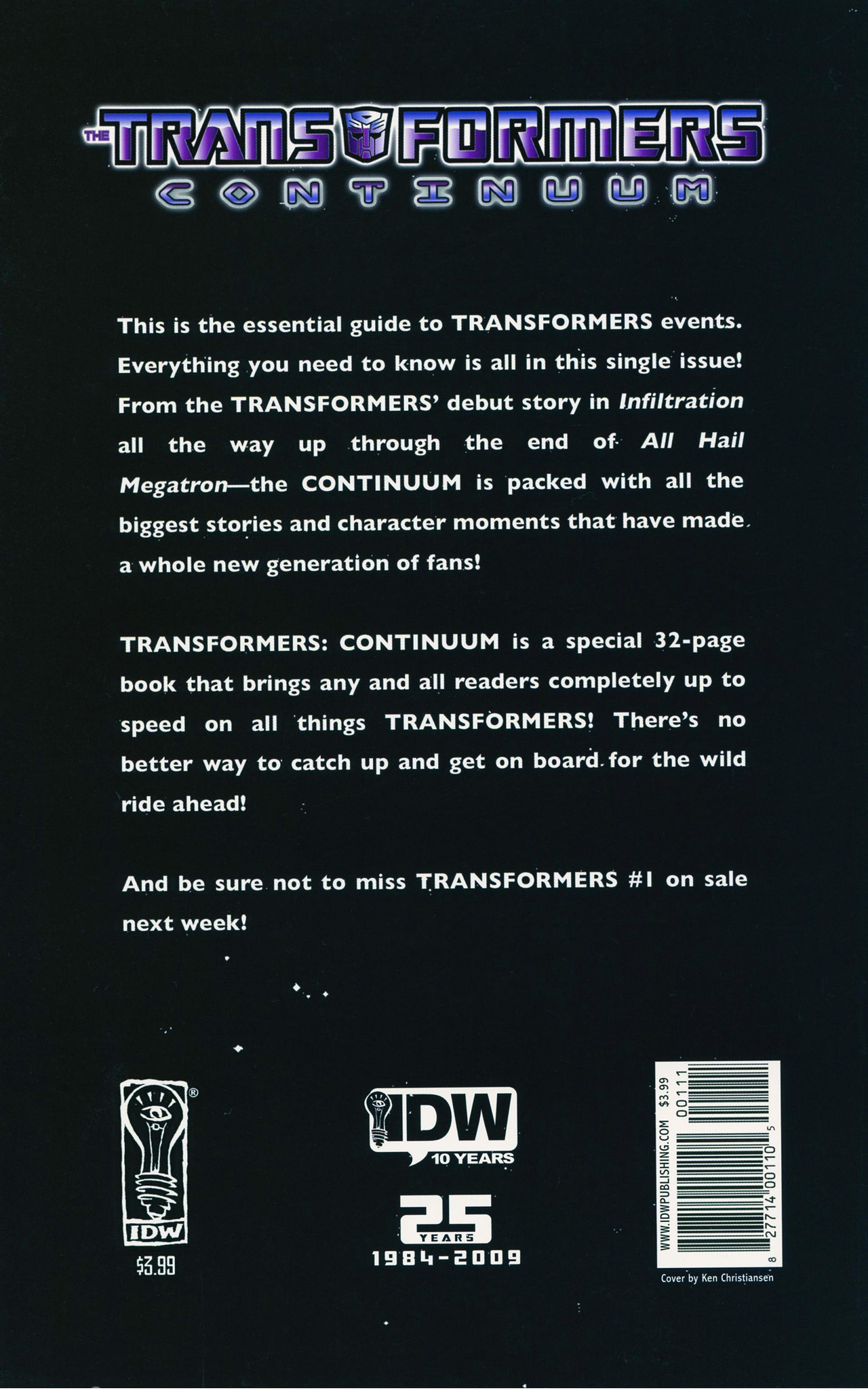 Read online The Transformers Continuum comic -  Issue # Full - 30