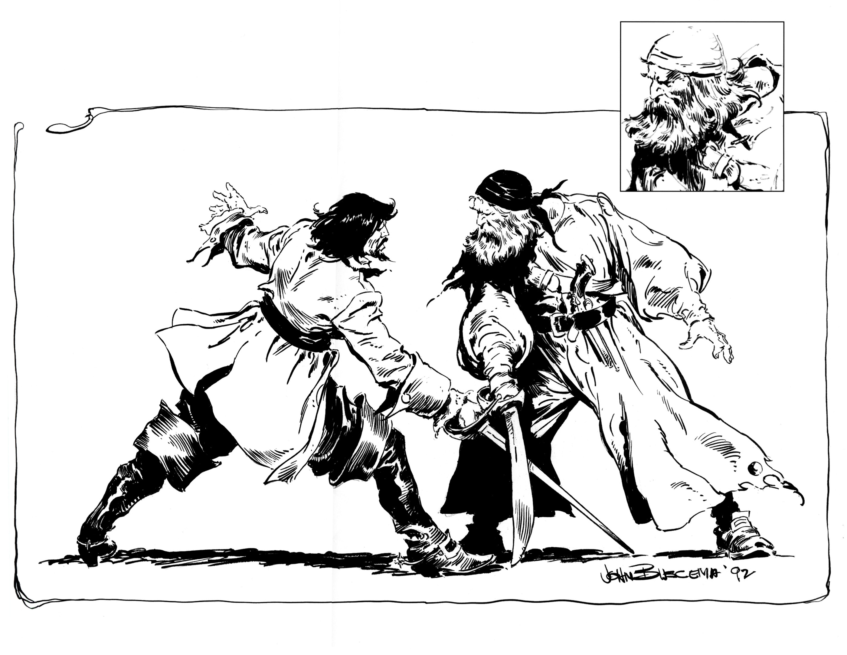 Read online John Buscema Sketchbook comic -  Issue # TPB - 102