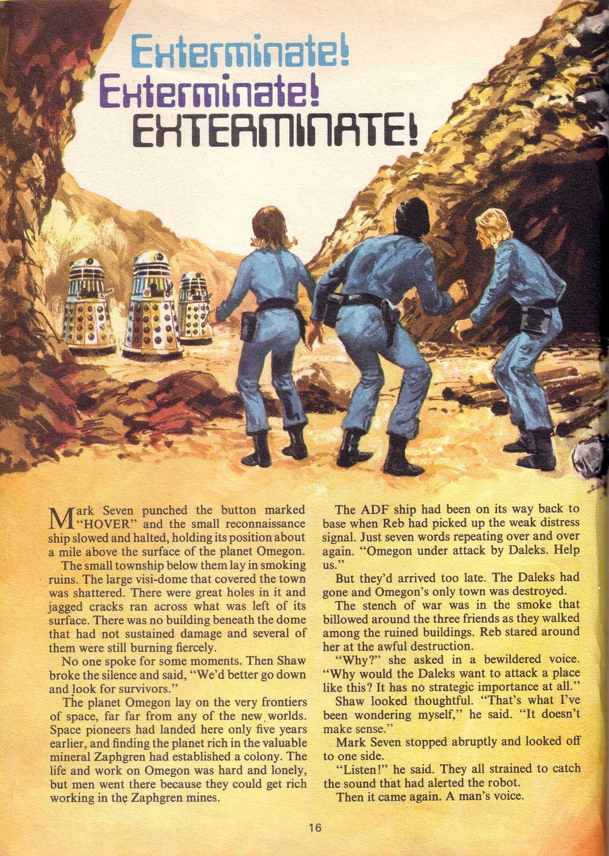 Read online Dalek Annual comic -  Issue #1976 - 13
