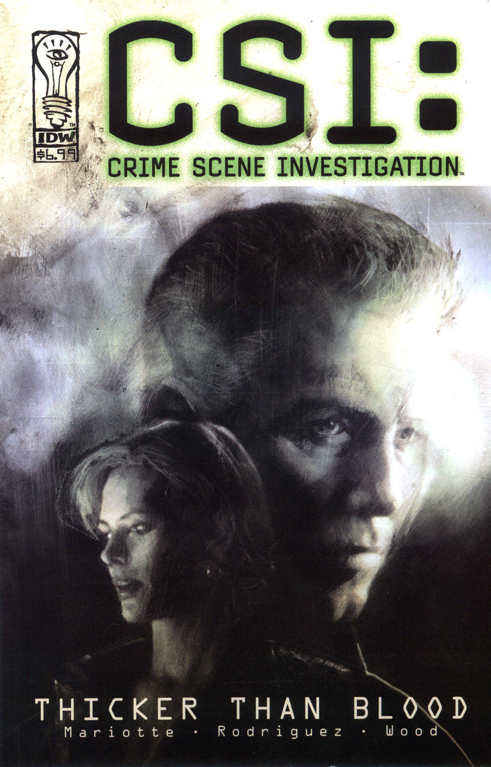 Read online CSI: Crime Scene Investigation: Thicker Than Blood comic -  Issue # Full - 1