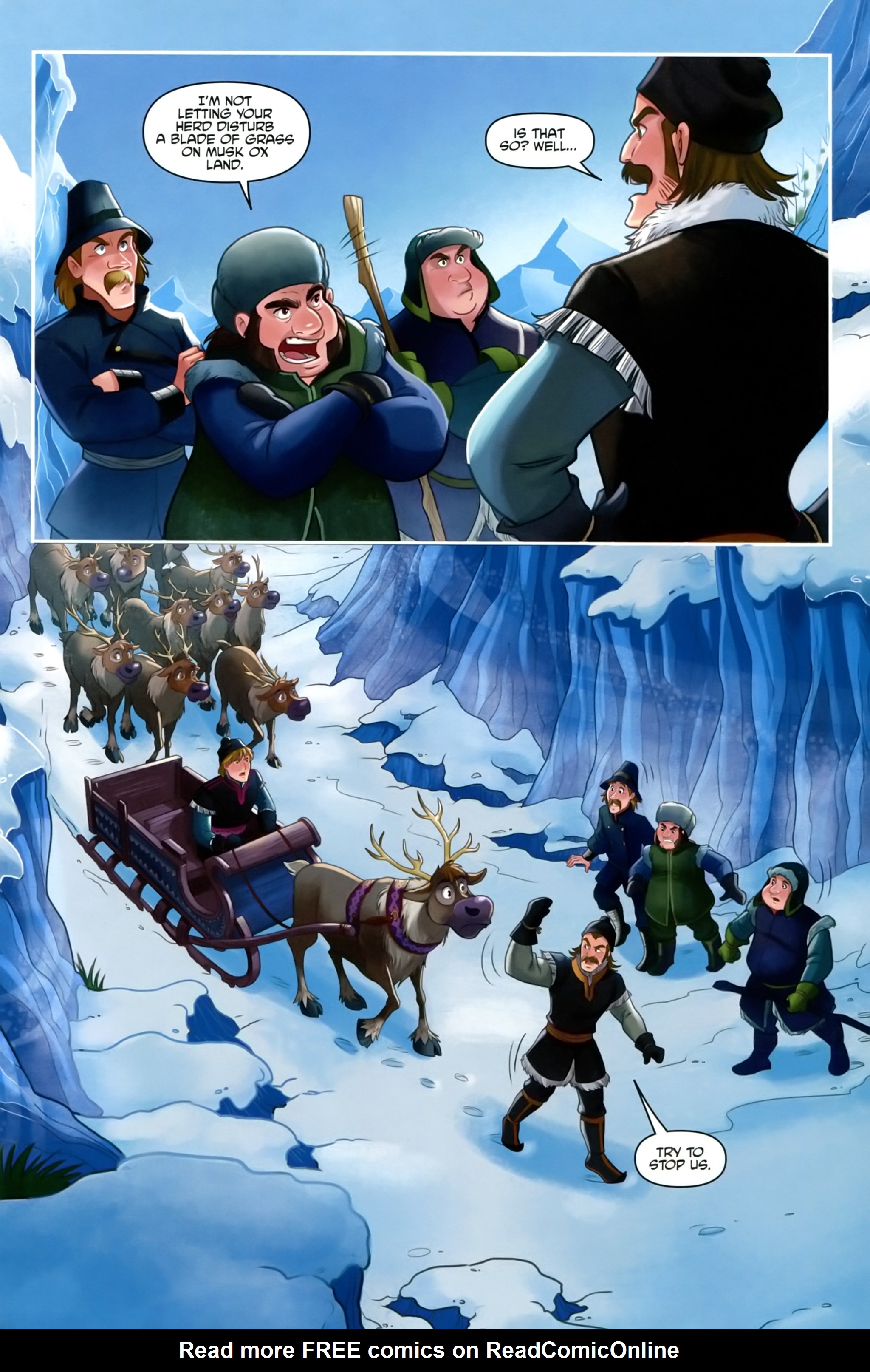 Read online Disney Frozen comic -  Issue #1 - 13