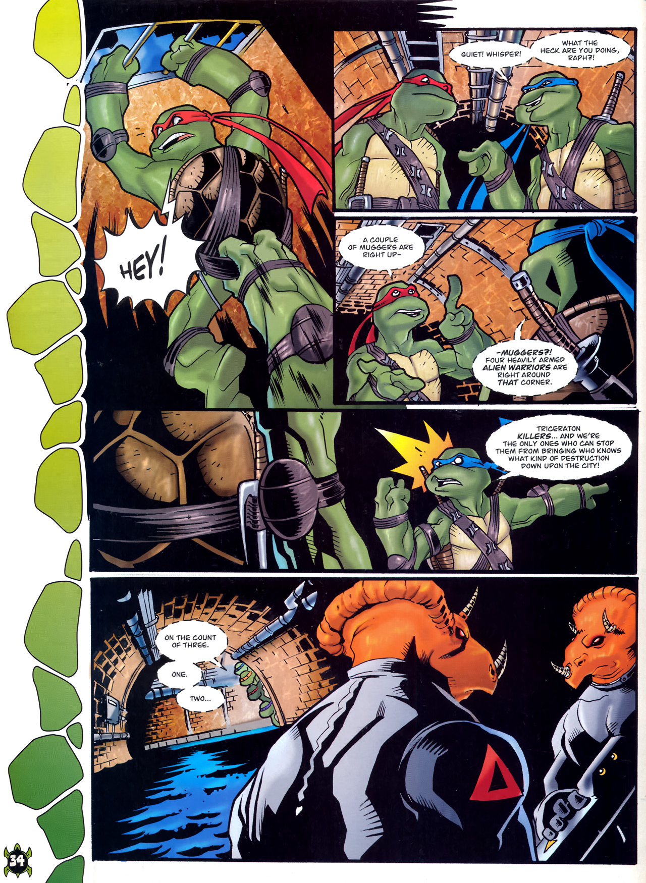 Read online Teenage Mutant Ninja Turtles Comic comic -  Issue #1 - 28