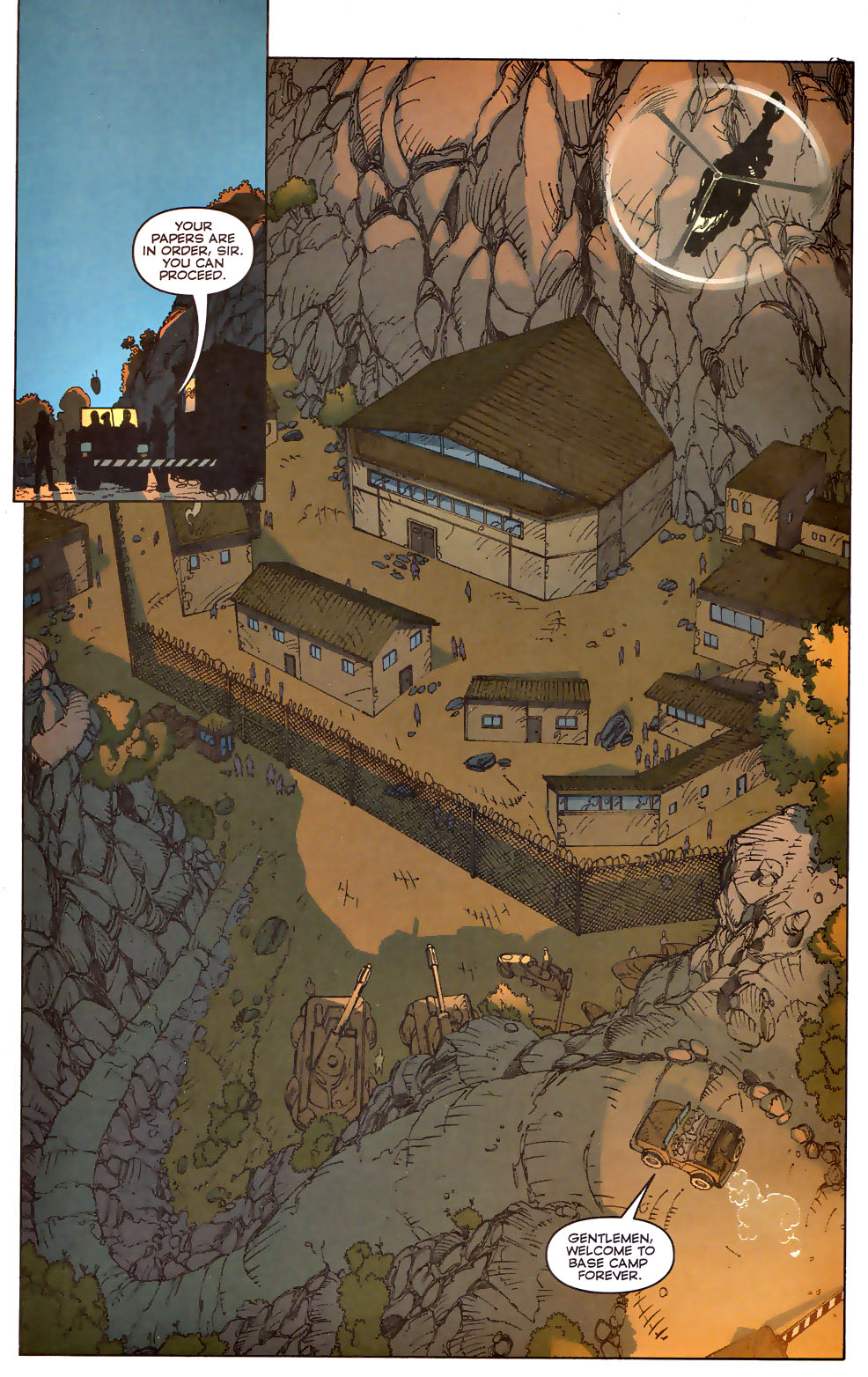 Read online Extinction Event comic -  Issue #1 - 7