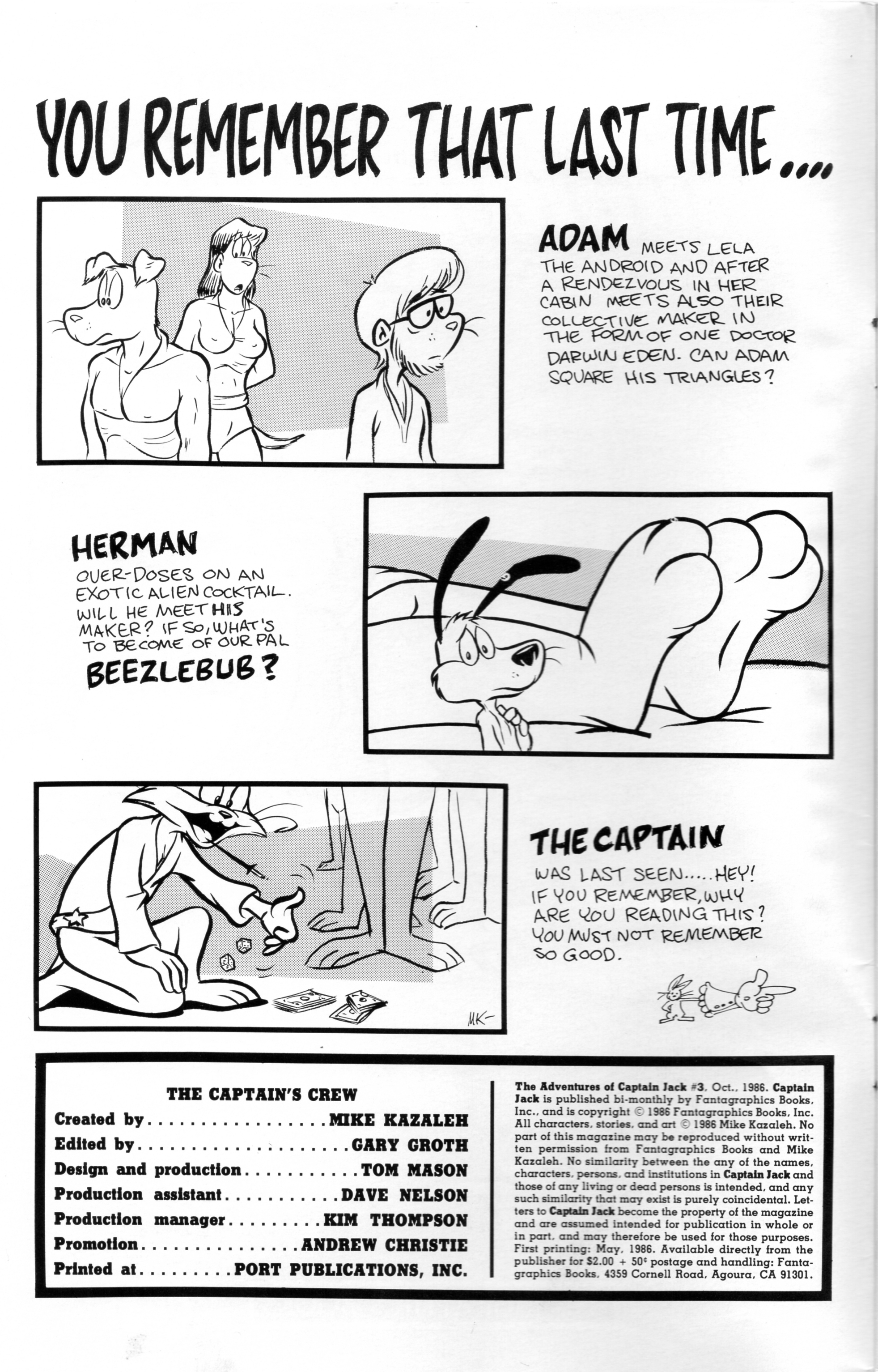 Read online Adventures of Captain Jack comic -  Issue #3 - 2