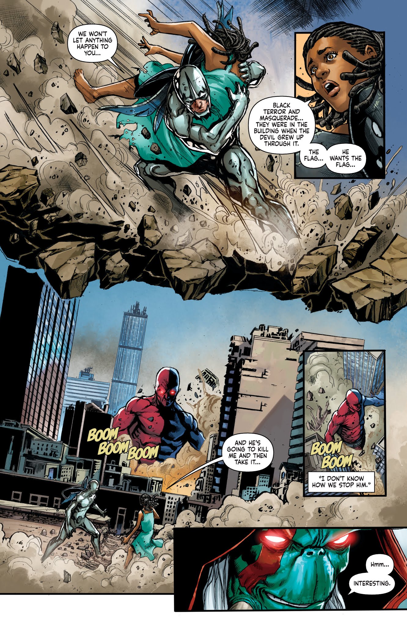 Read online Project Superpowers: Chapter Three comic -  Issue #5 - 12