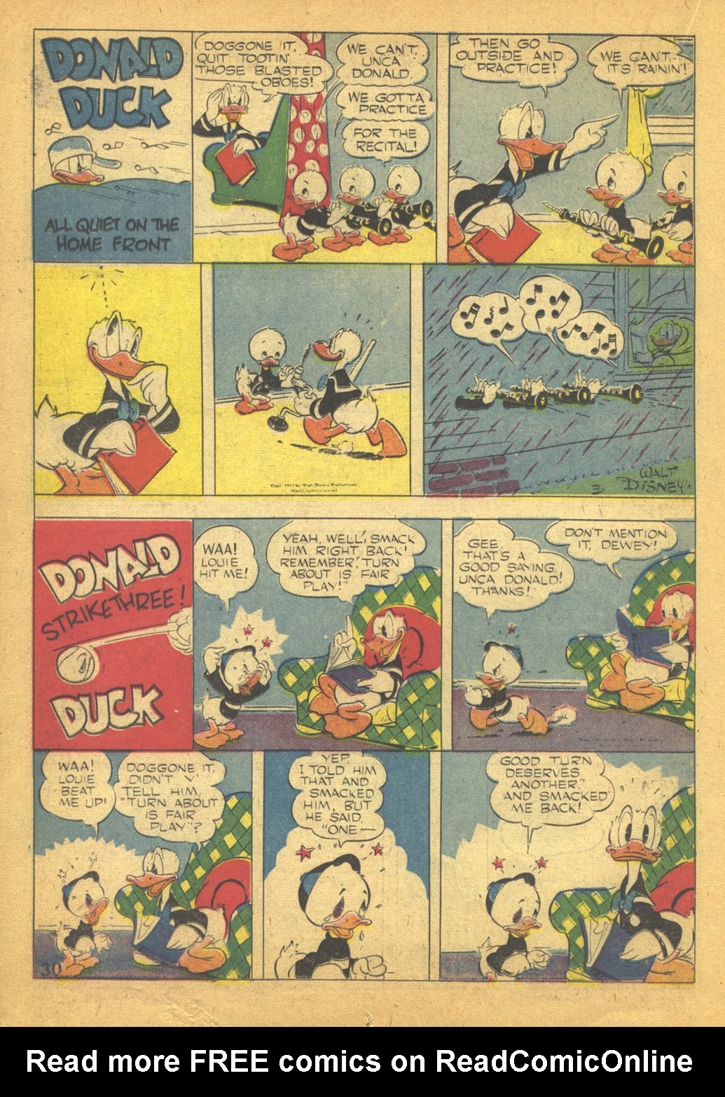 Read online Walt Disney's Comics and Stories comic -  Issue #37 - 32