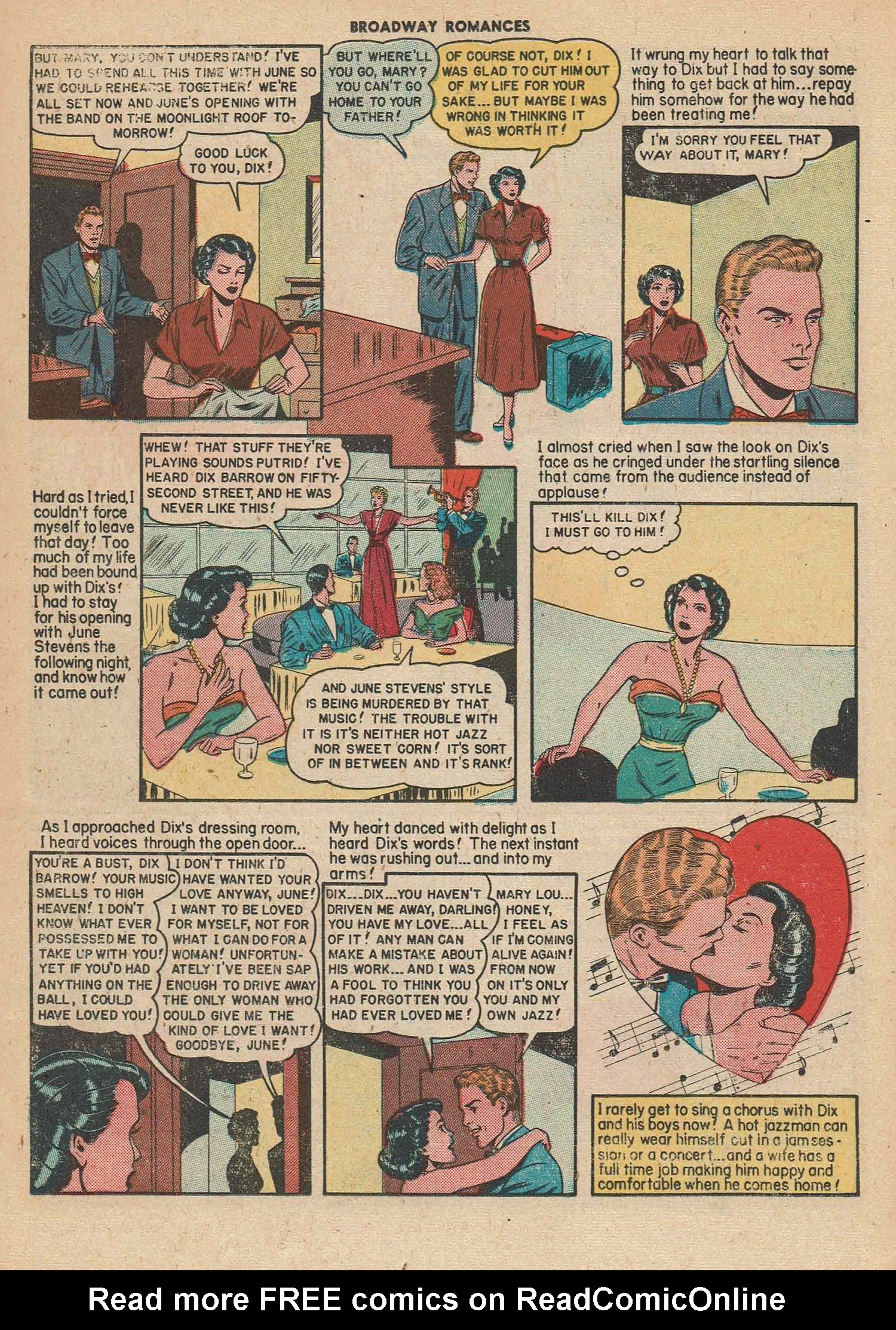 Read online Broadway Romances comic -  Issue #3 - 11