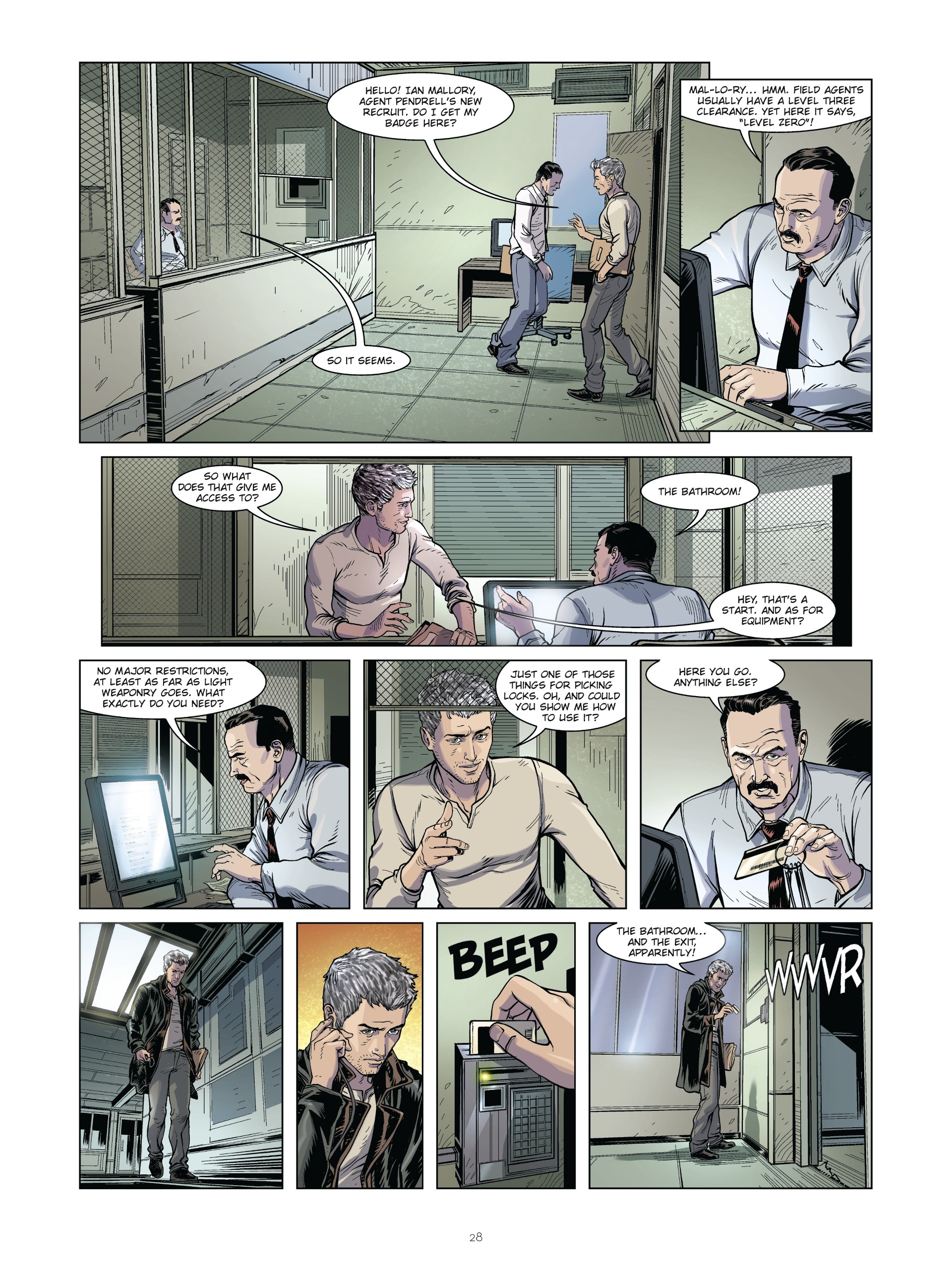 Read online Synchronic comic -  Issue #2 - 28