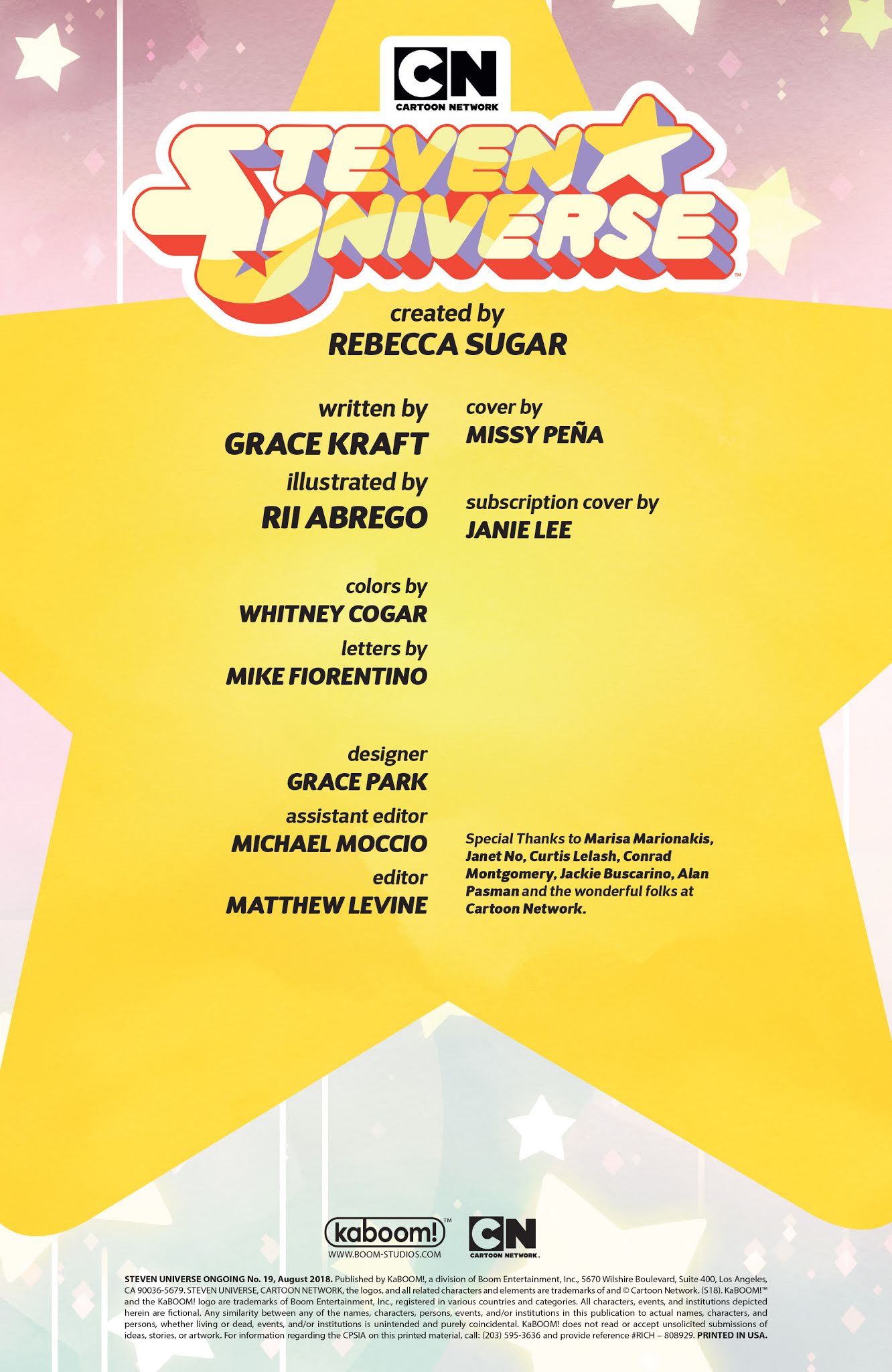 Read online Steven Universe Ongoing comic -  Issue #19 - 2